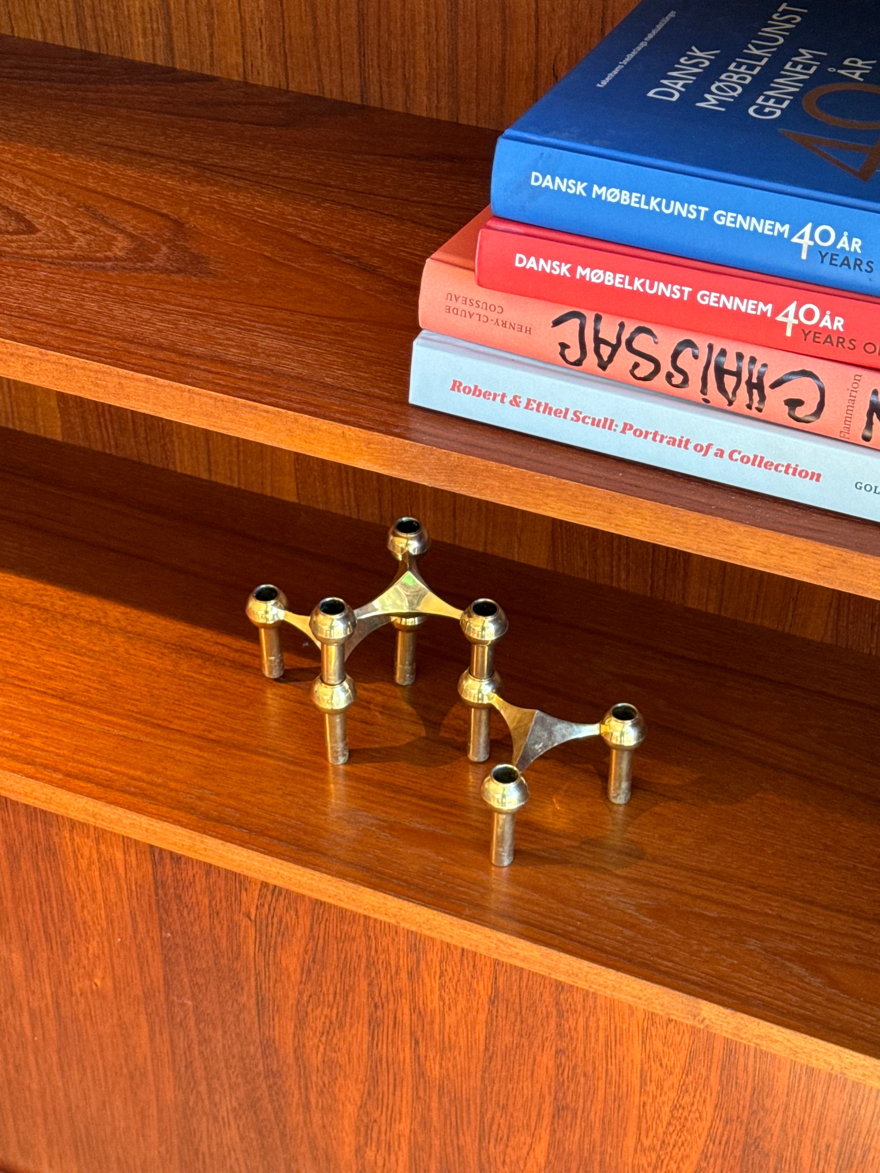 Bibliothèque scandinave vintage en teck "Mads"