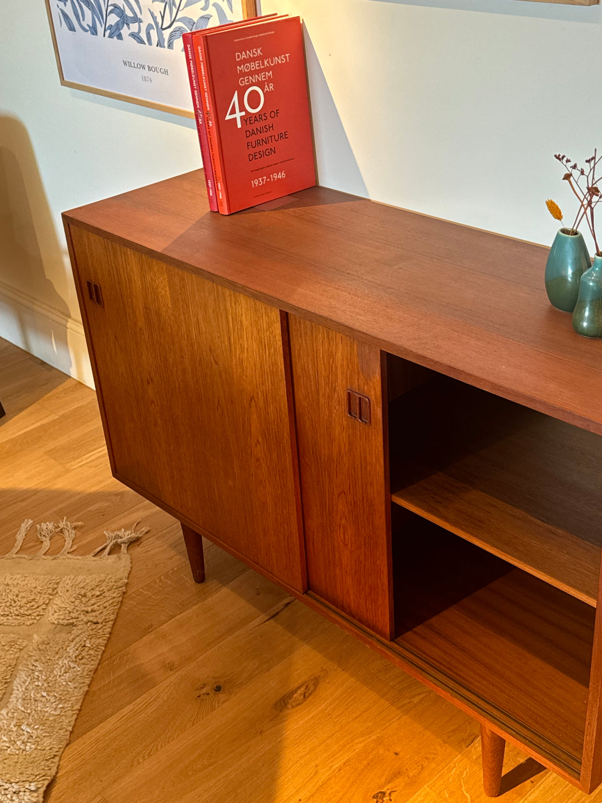 Petite enfilade scandinave vintage en teck « Matilda »