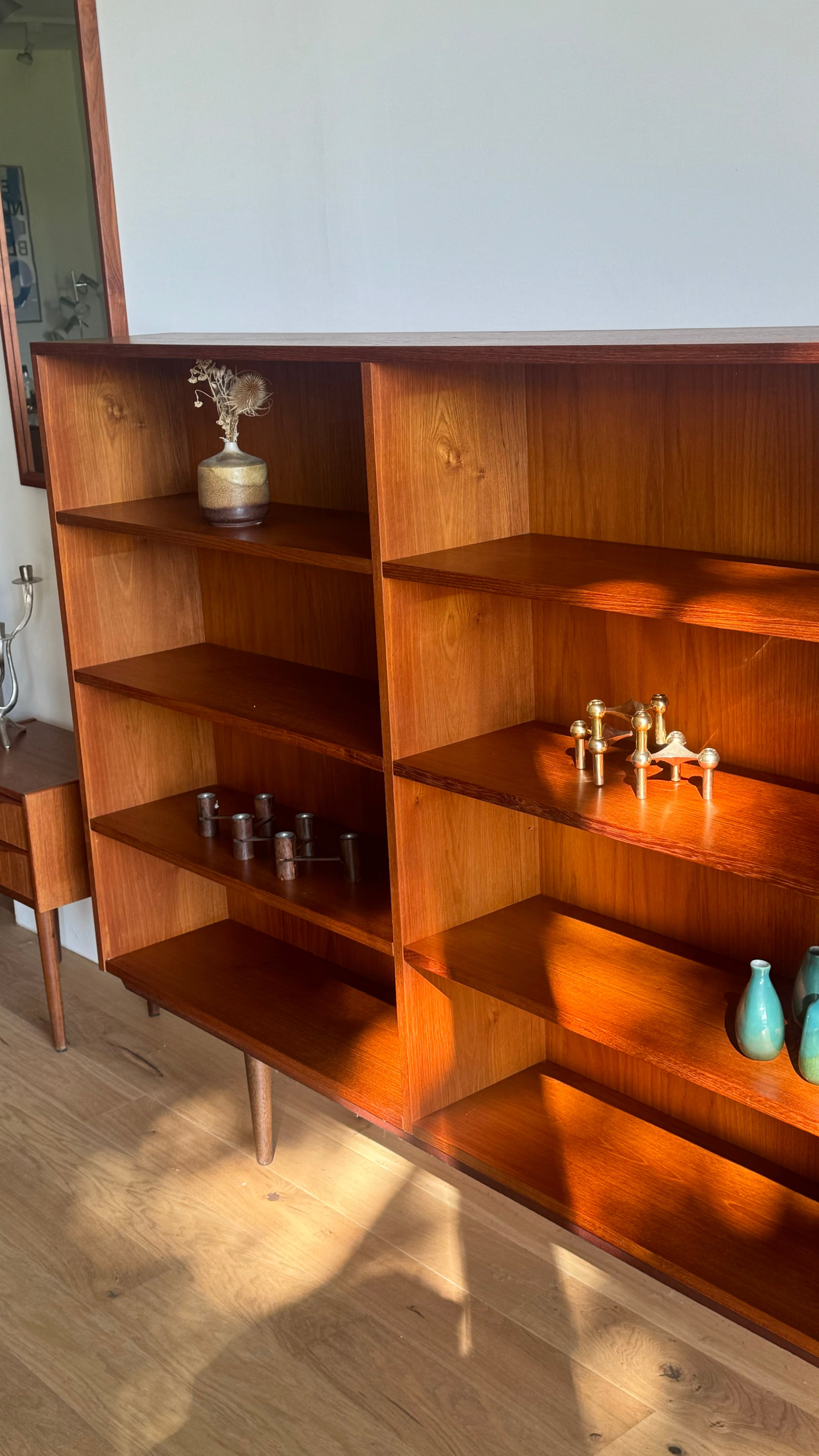 Bibliothèque scandinave vintage en teck « Marta »