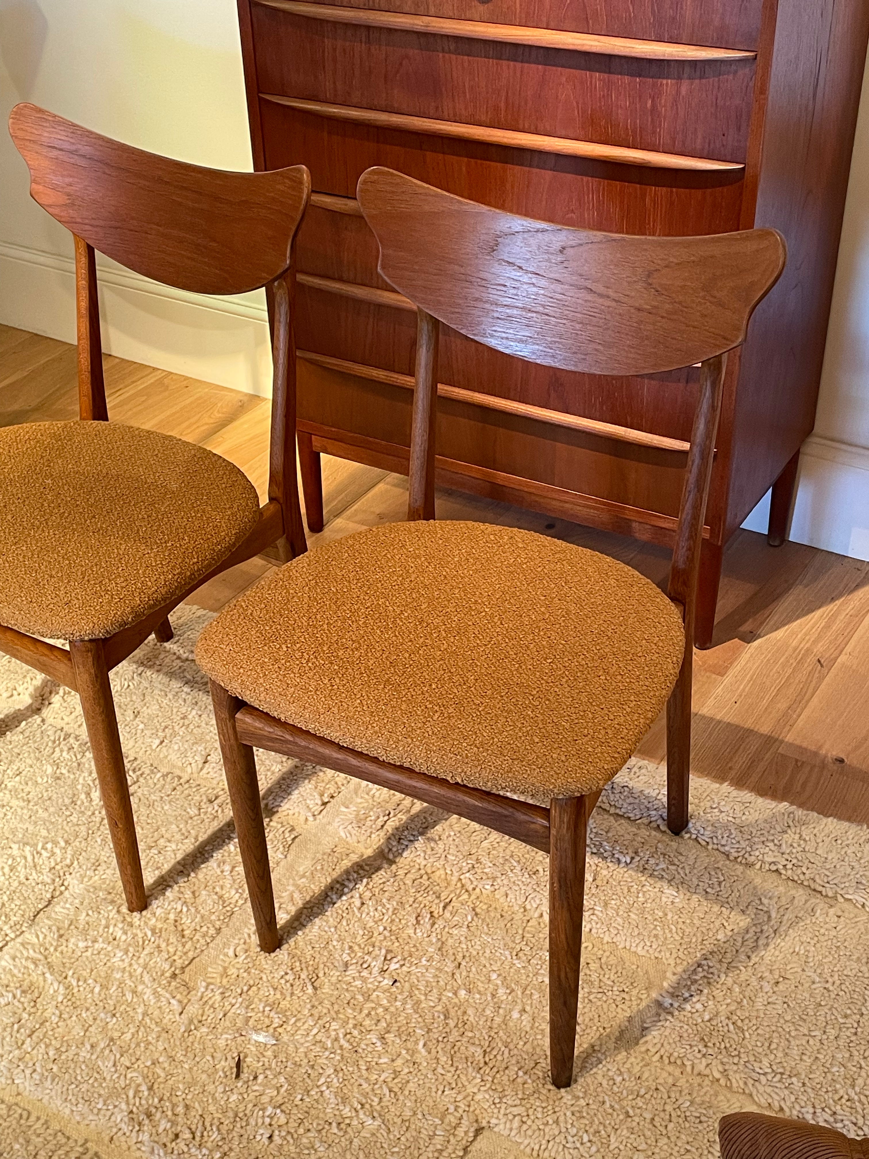 Chaise scandinave vintage « Rosa » (6 disponibles)