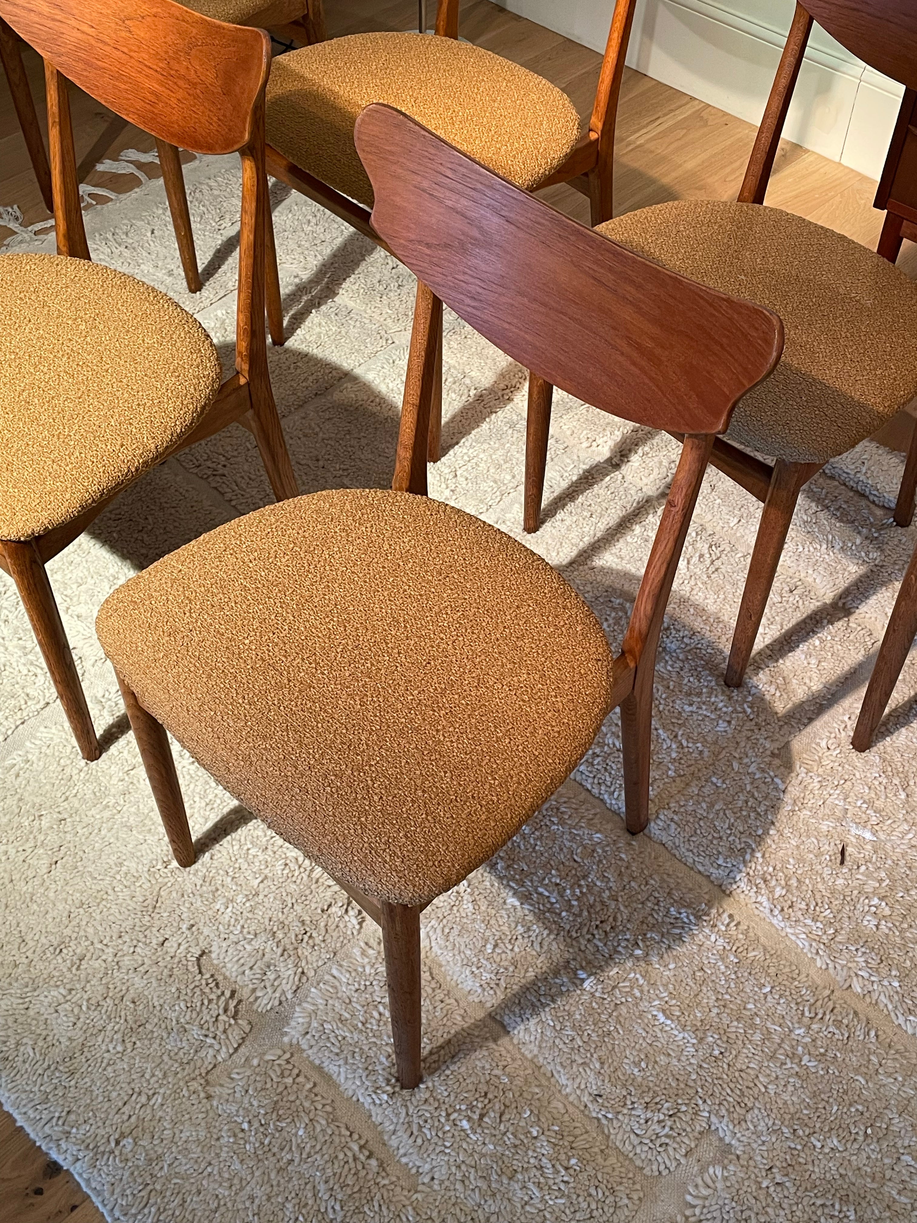 Chaise scandinave vintage « Rosa » (6 disponibles)