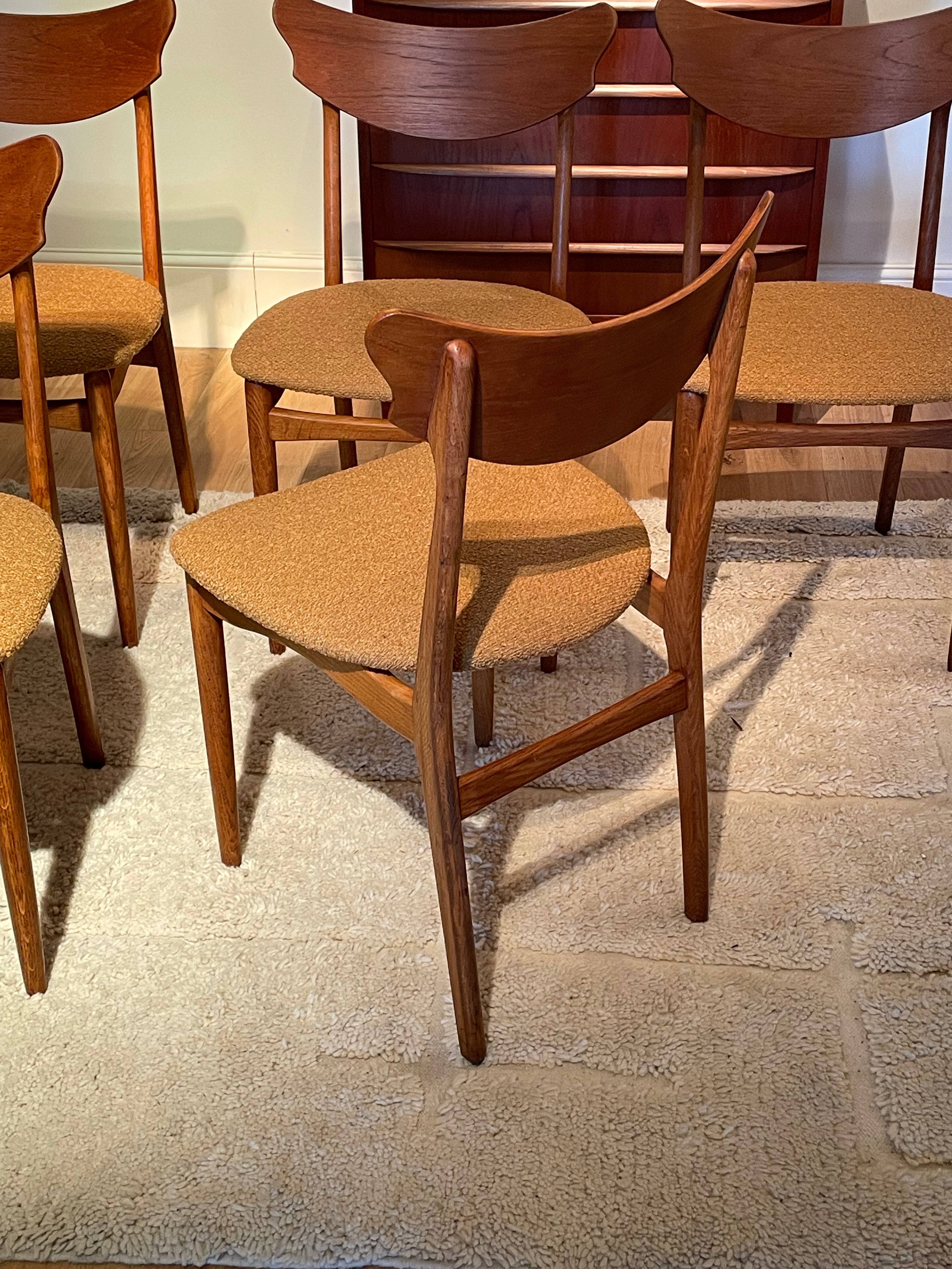 Chaise scandinave vintage « Rosa » (6 disponibles)