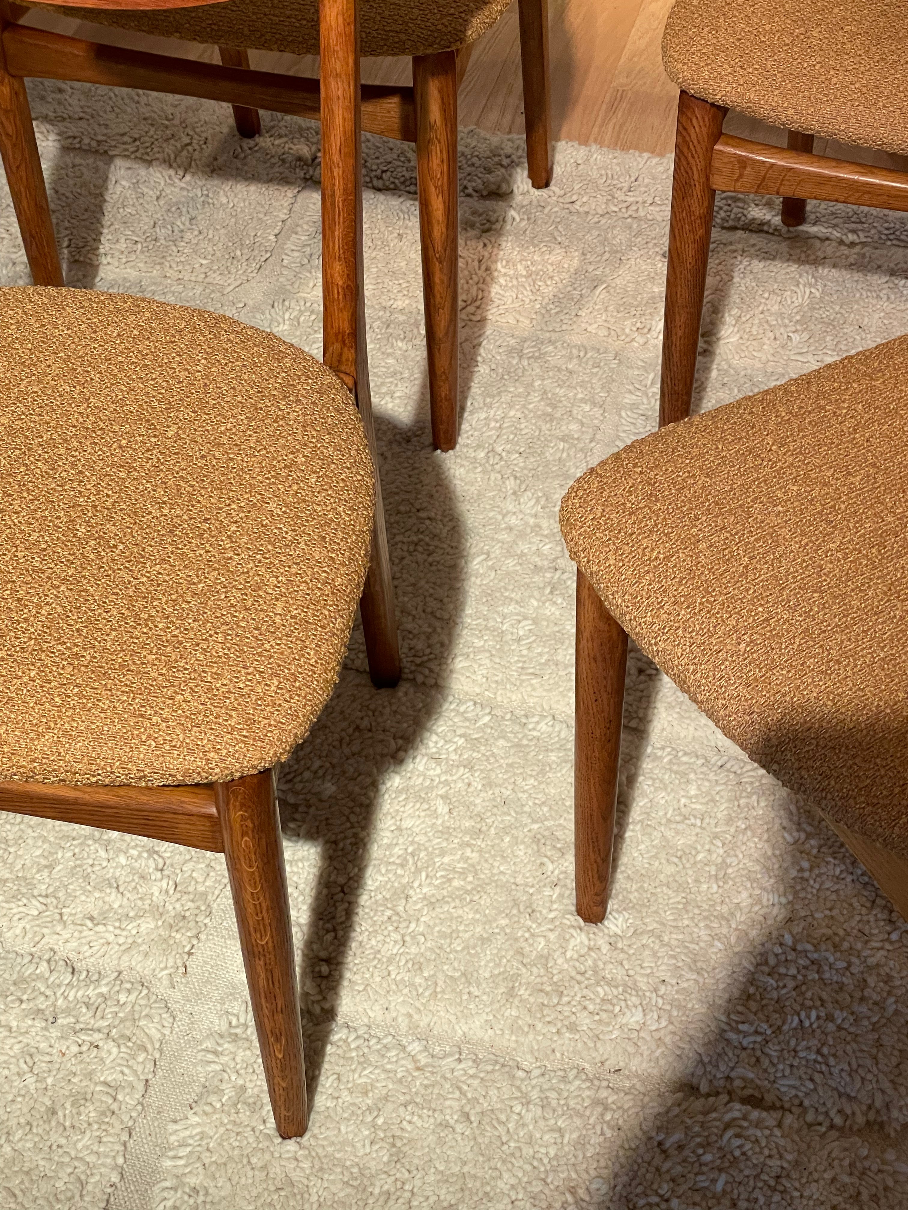 Chaise scandinave vintage « Rosa » (6 disponibles)