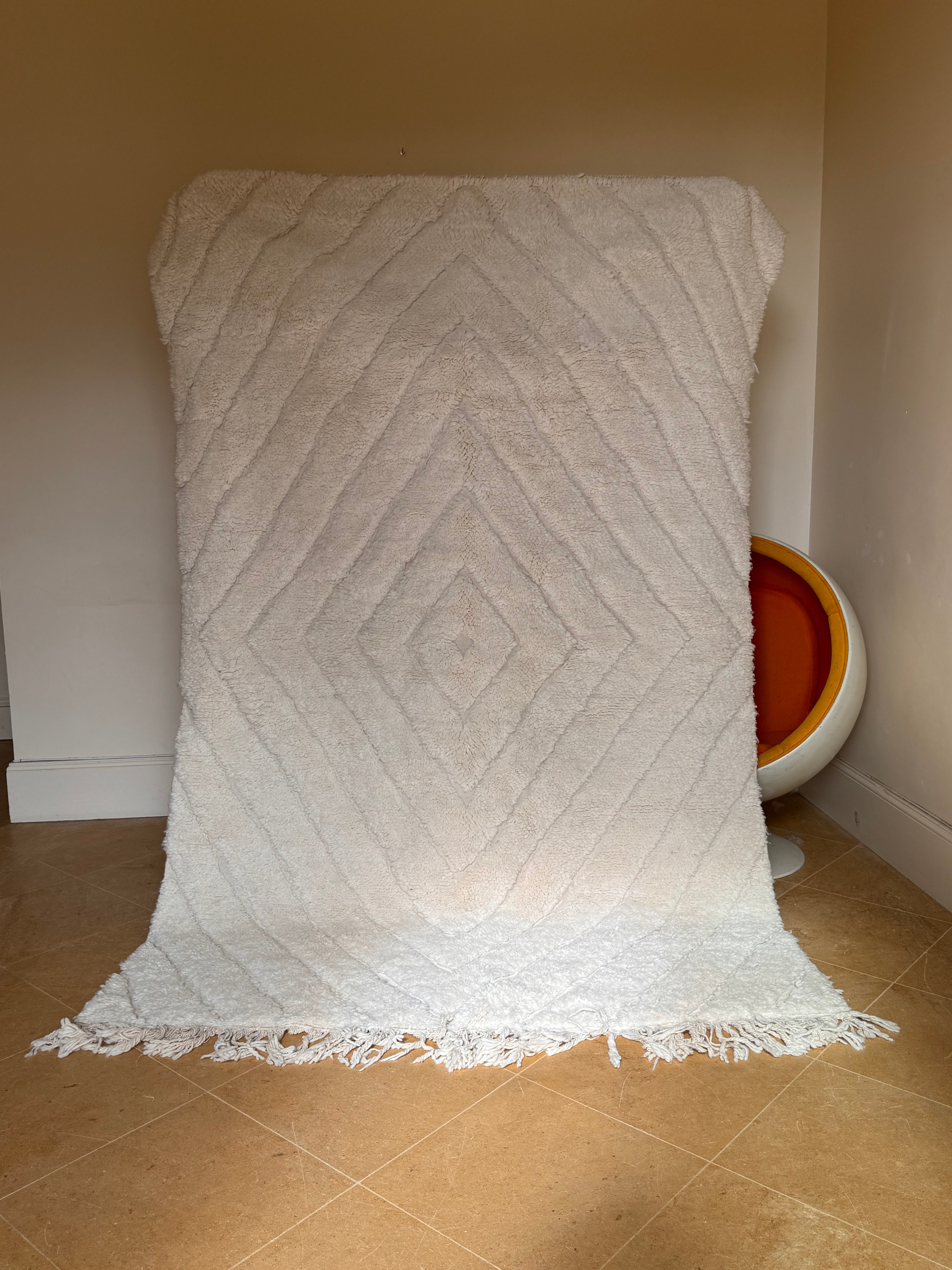 Tapis berbère Beni Ouarain 242 x 155 cm - Belal