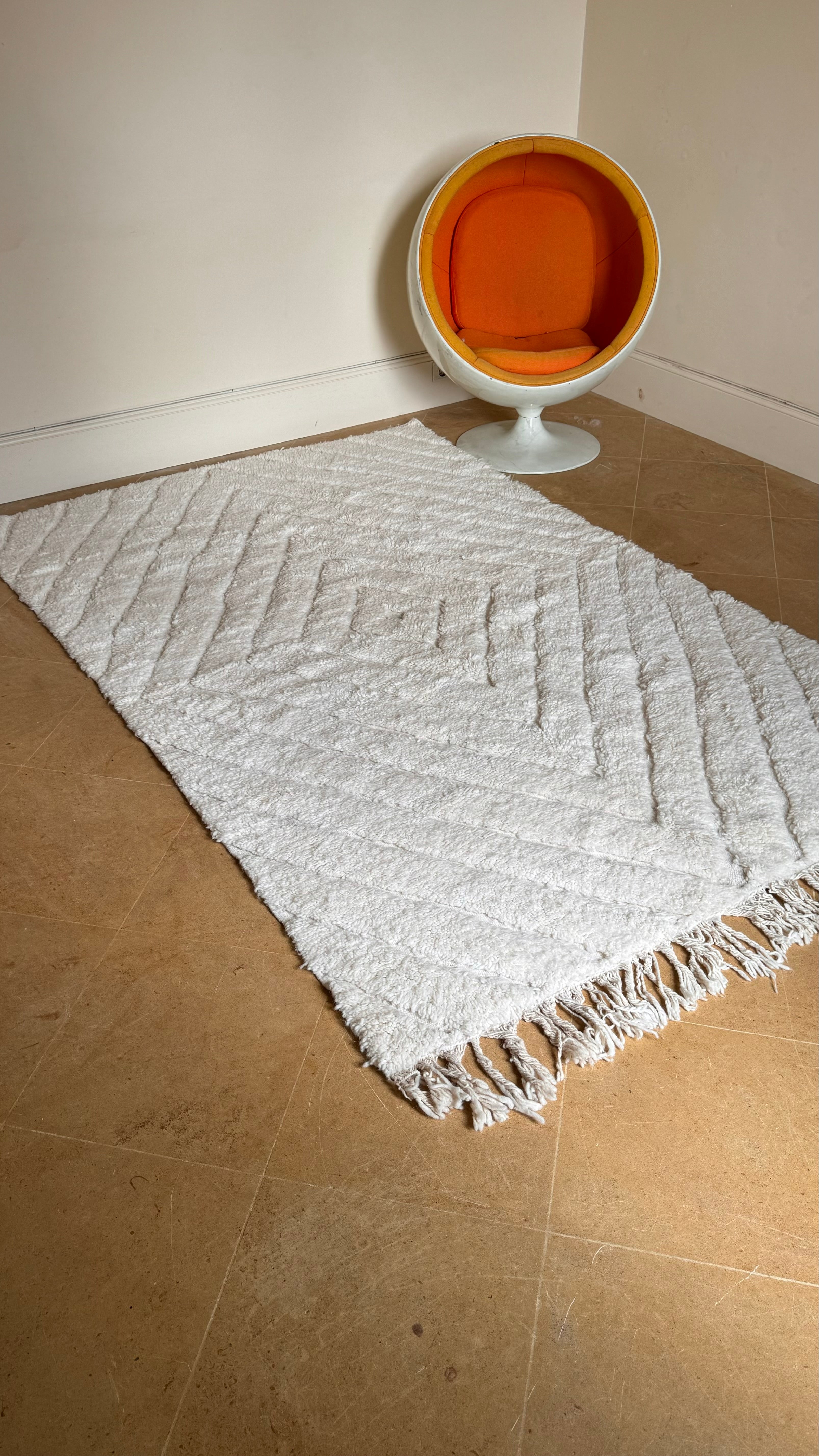 Tapis berbère Beni Ouarain 242 x 155 cm - Belal