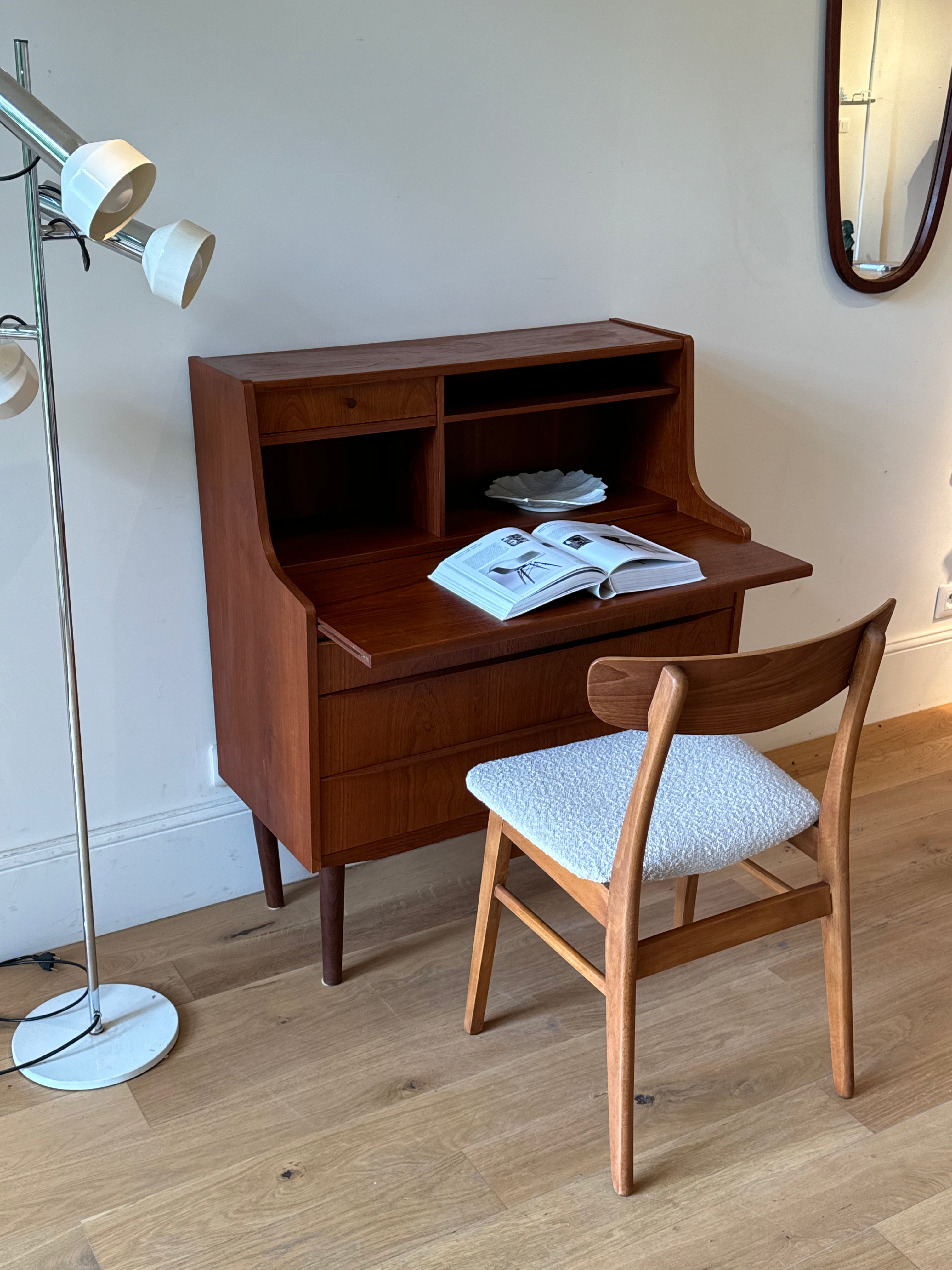 Secrétaire scandinave vintage "Viggo"
