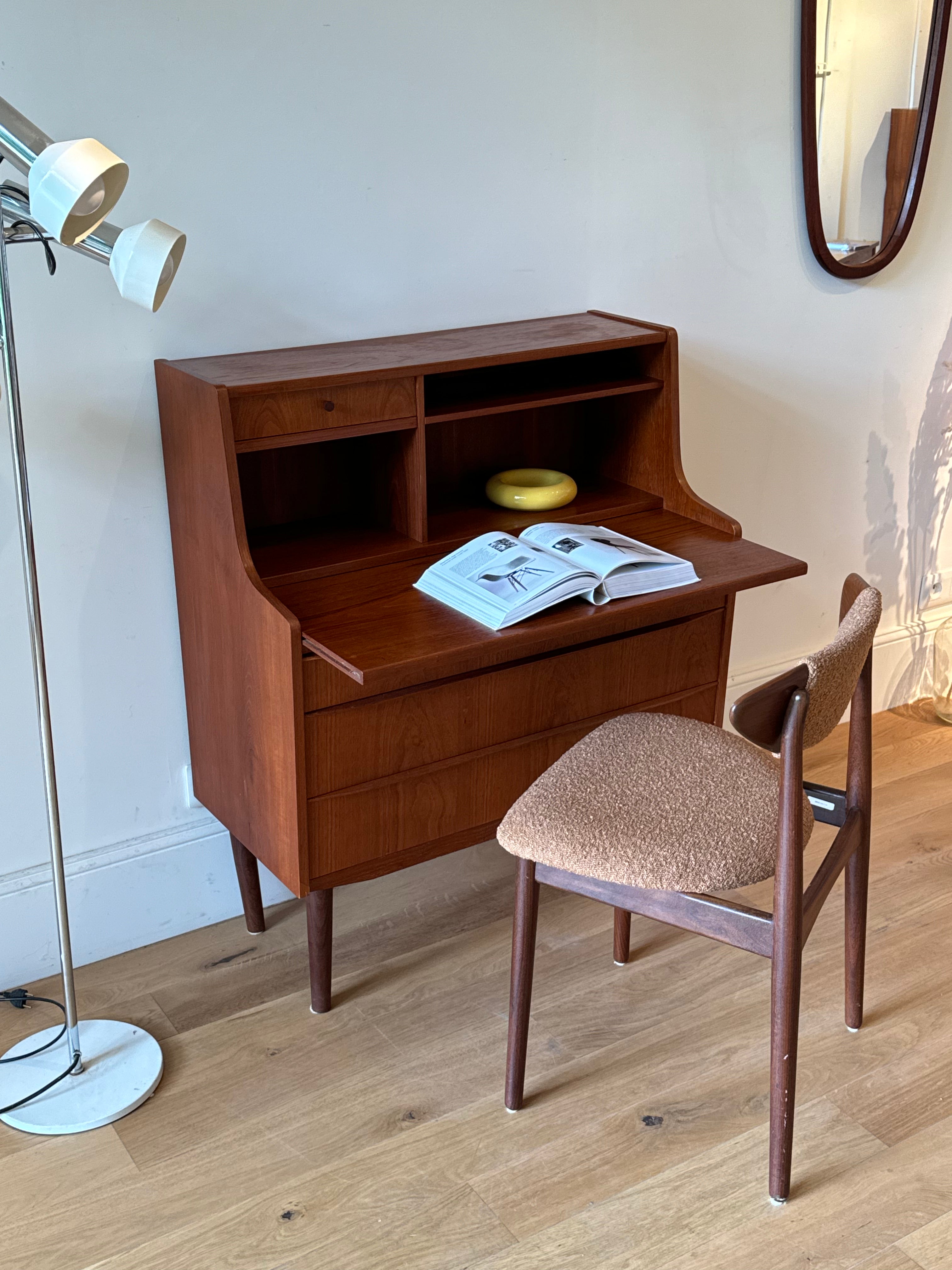 Secrétaire scandinave vintage "Viggo"