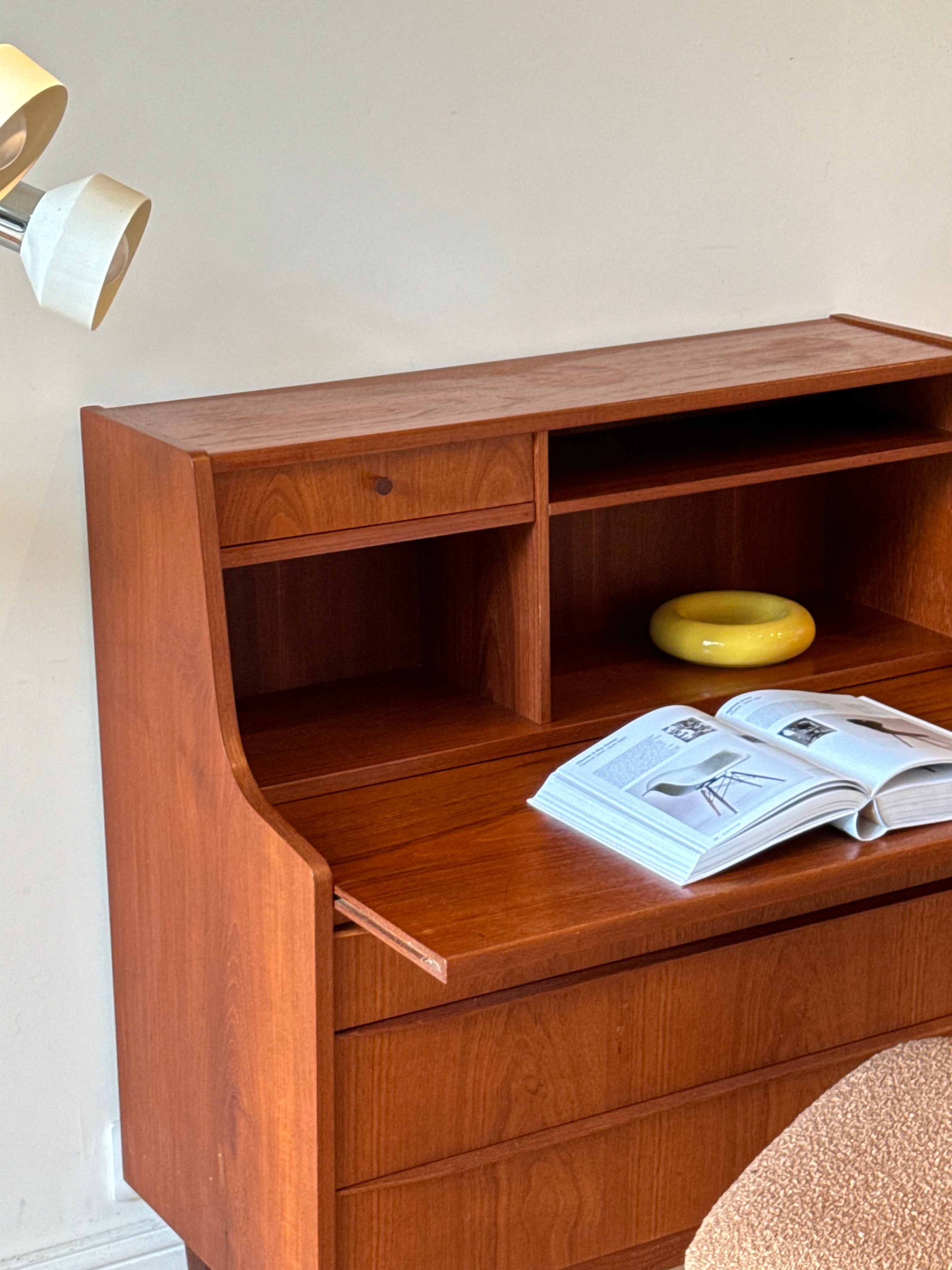 Secrétaire scandinave vintage "Viggo"