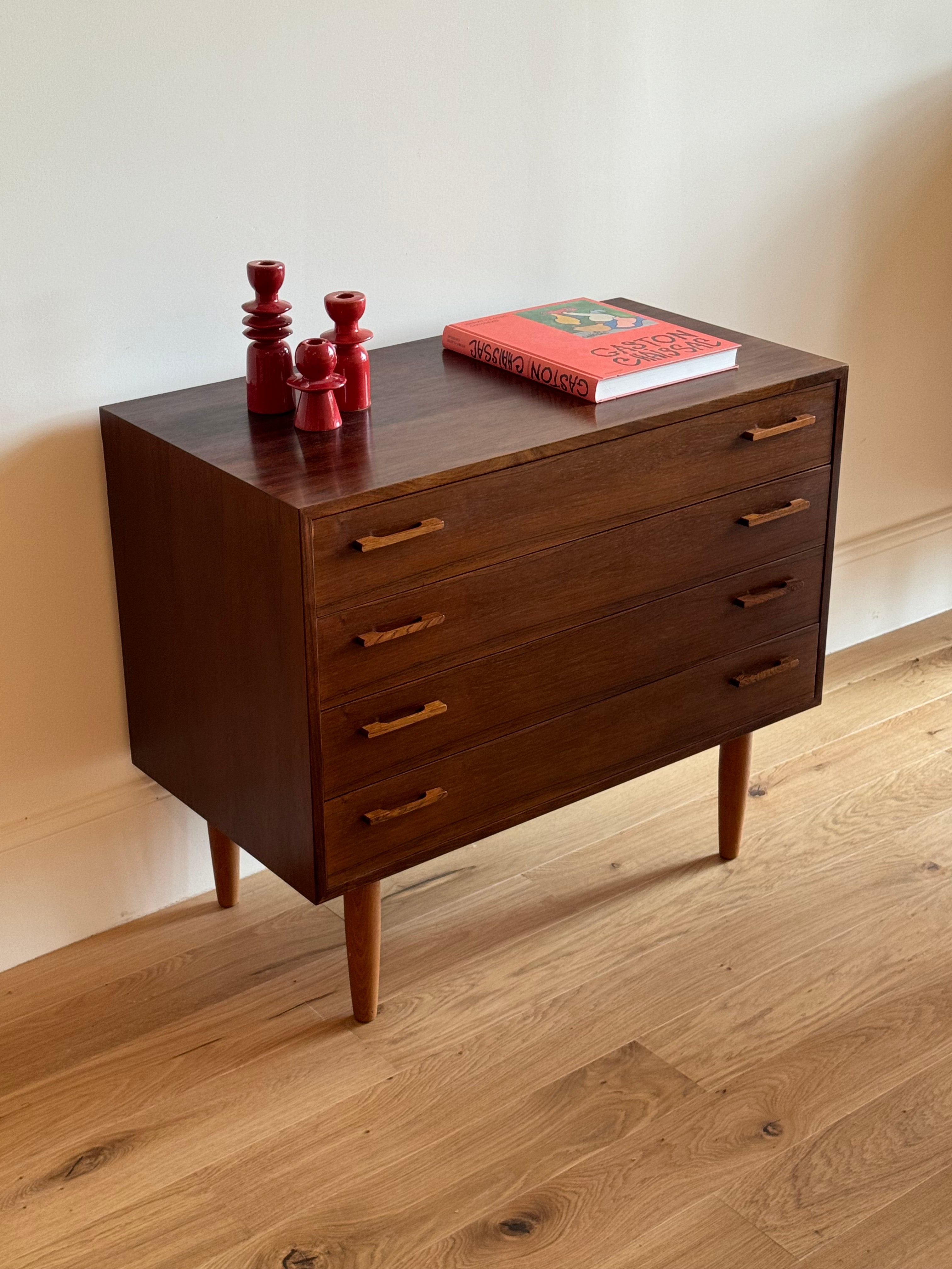 Commode scandinave vintage en palissandre « Grete »