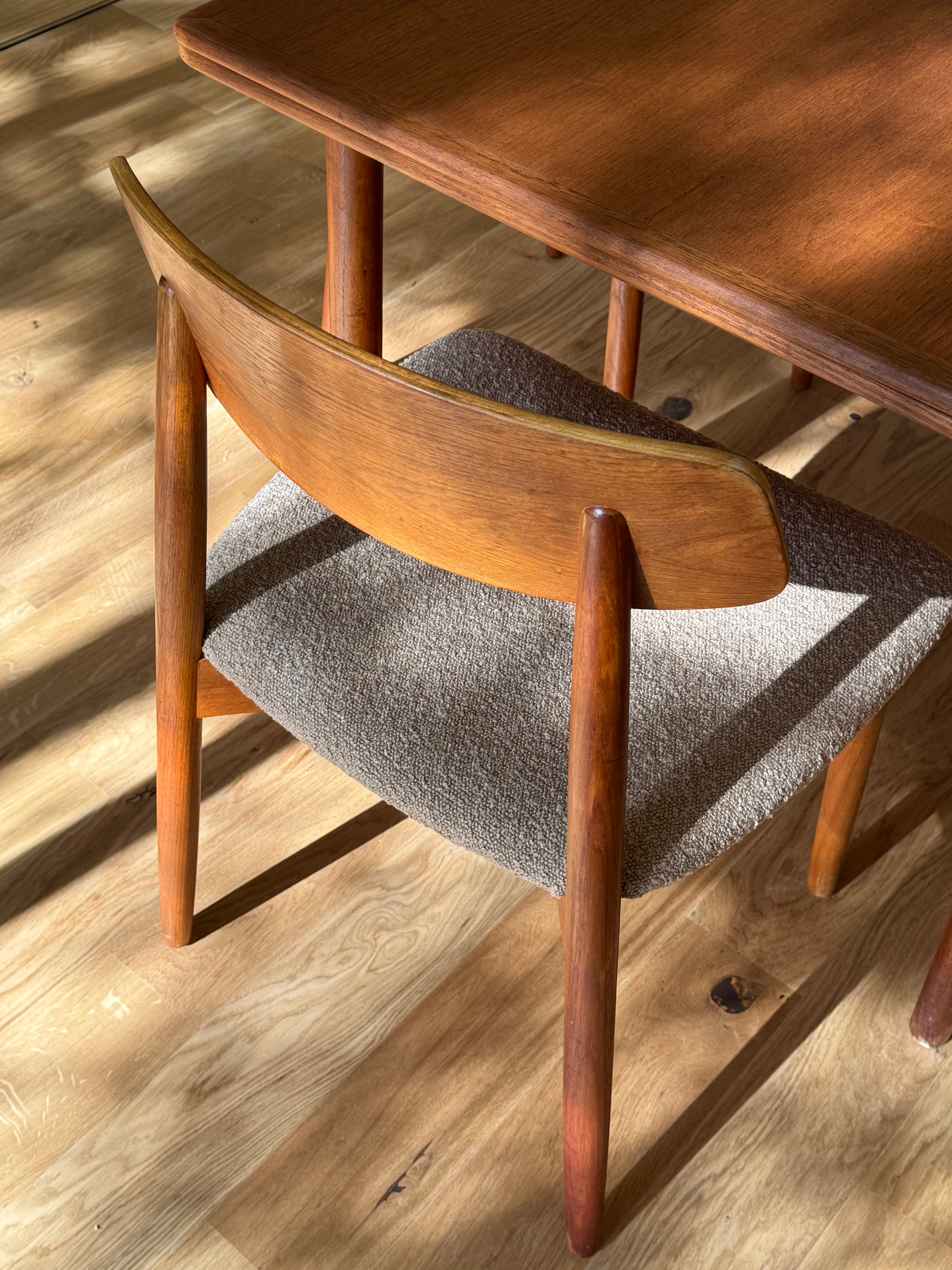 Chaises scandinaves vintage « Freja » par Harry Østergaard