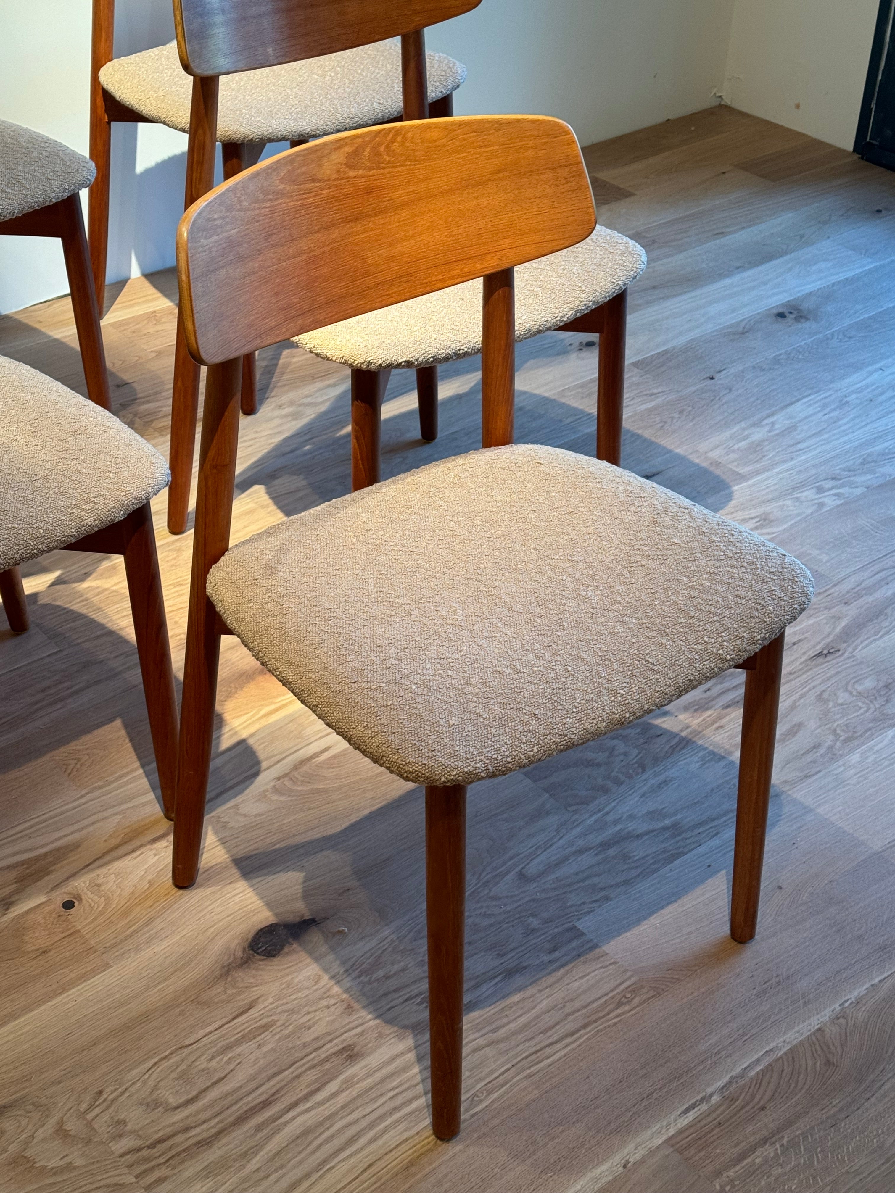 Chaises scandinaves vintage « Freja » par Harry Østergaard