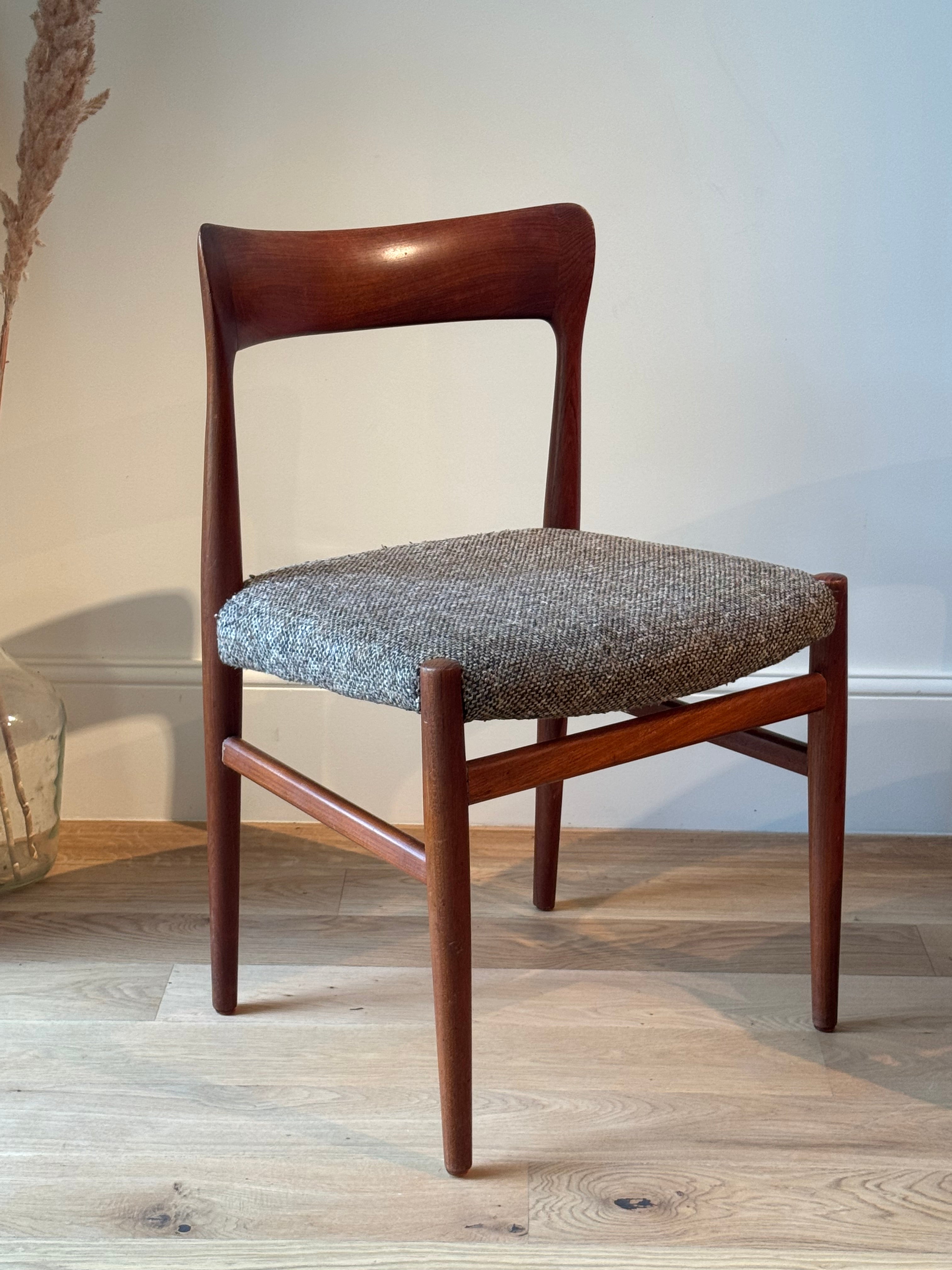 Paire de chaises vintage scandinave "Kaia"