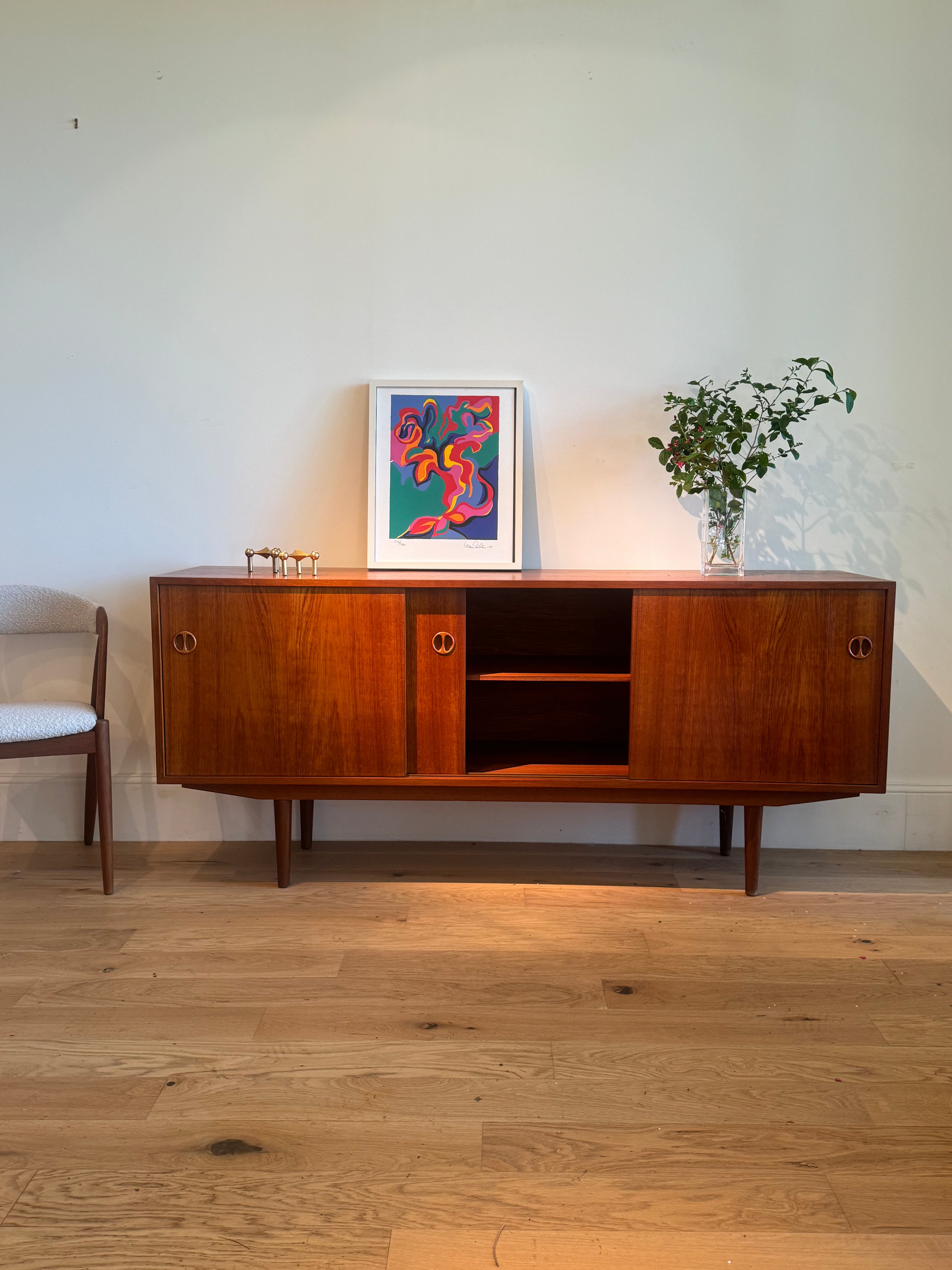 Enfilade scandinave vintage en teck "Astrid"