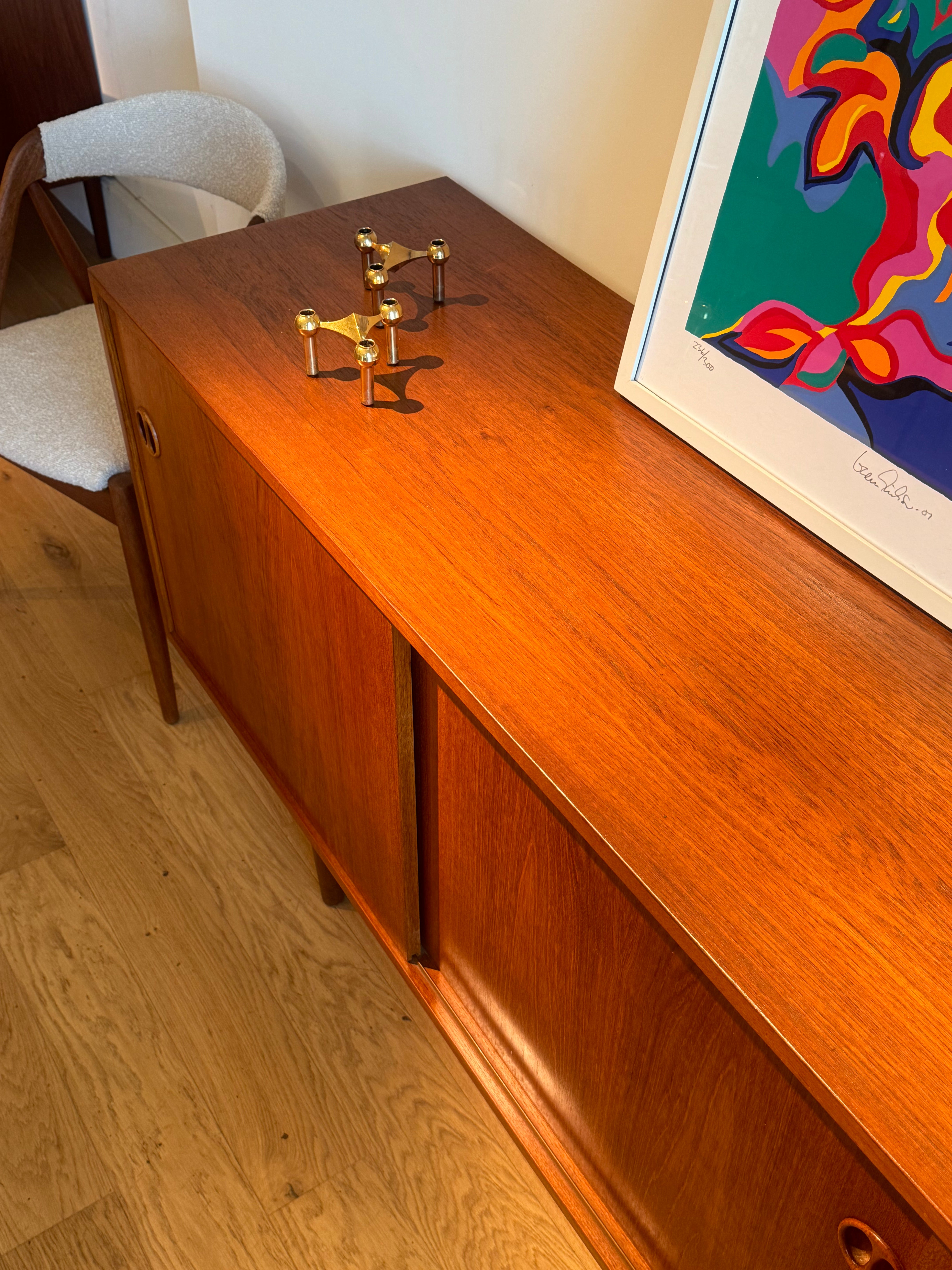 Enfilade scandinave vintage en teck "Astrid"