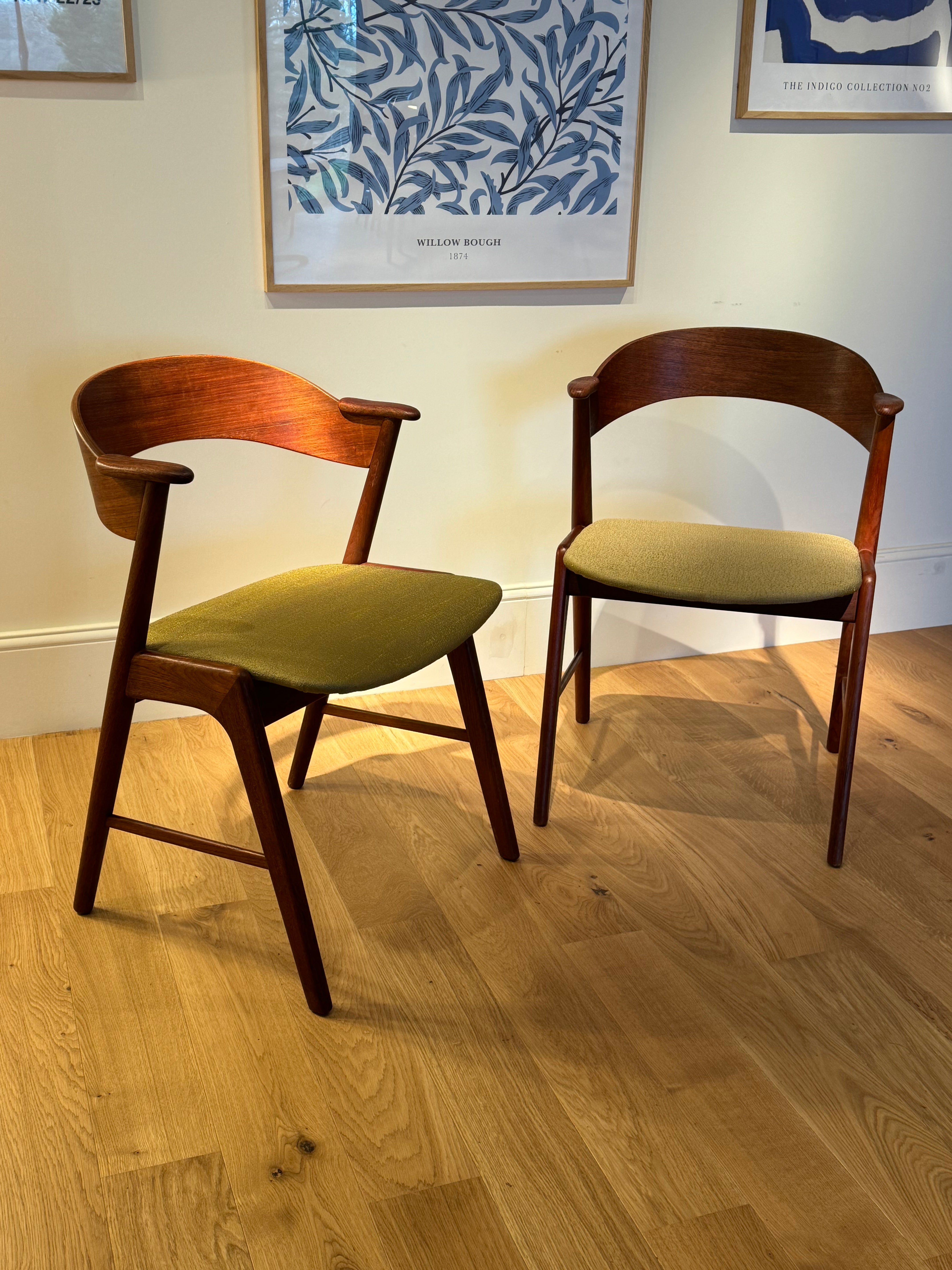 Paire de chaises scandinaves vintage KS21 – Korup Stolefabrik, Danemark, années 1960