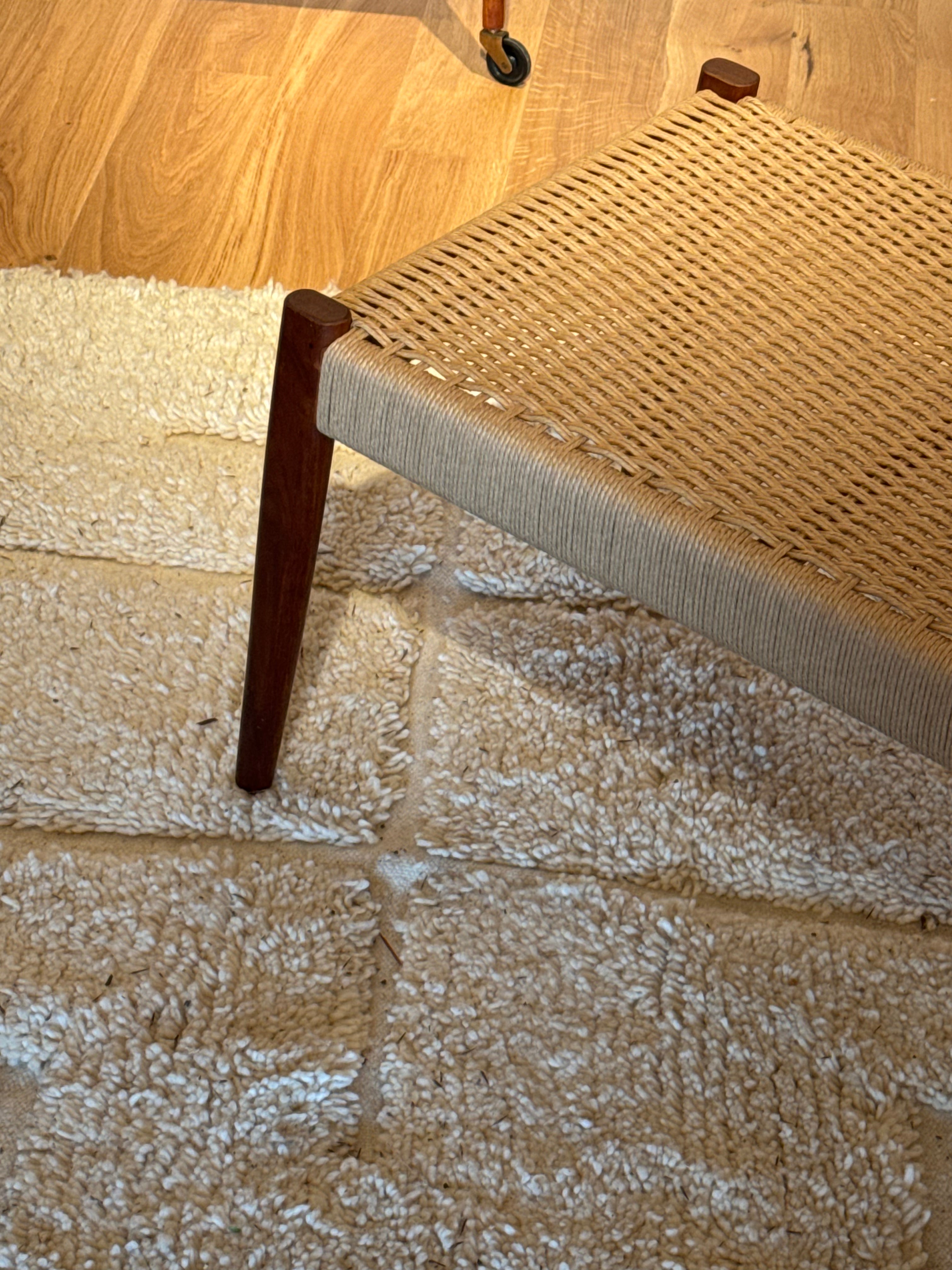 Banc d'entrée scandinave vintage "Aksel"