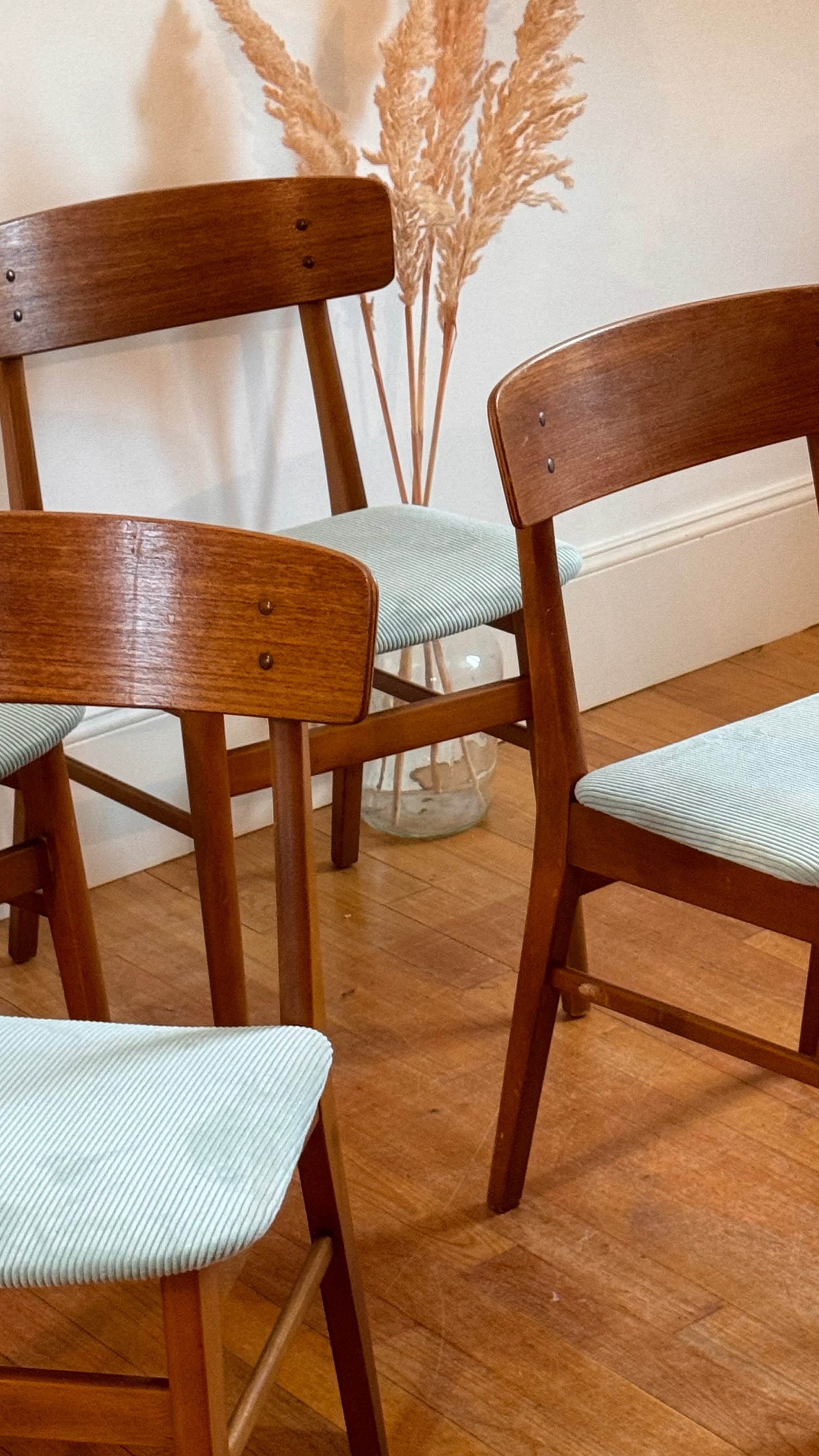Chaise scandinave vintage Liva - Farstrup 211