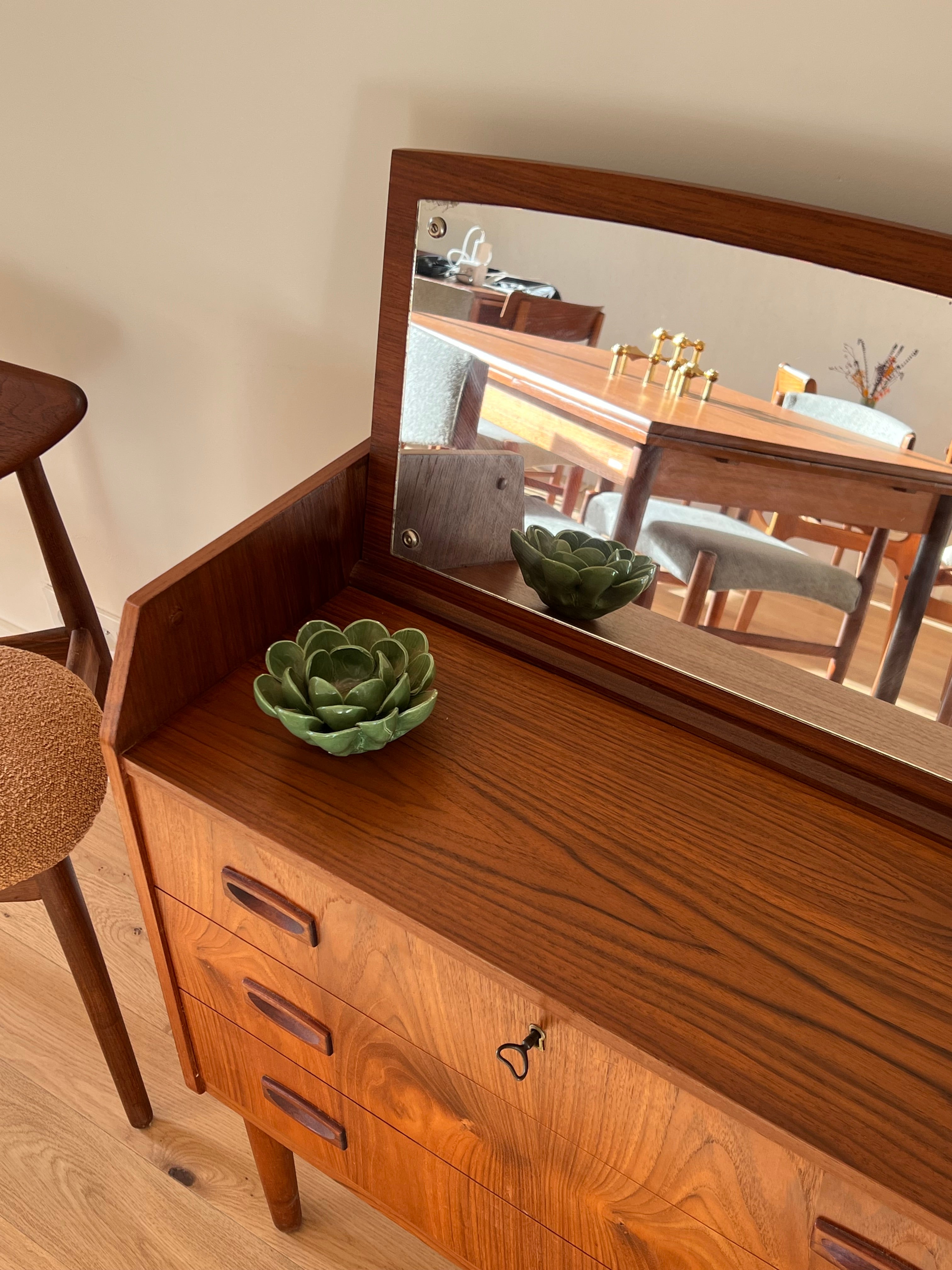 Coiffeuse scandinave vintage « Mathilde»