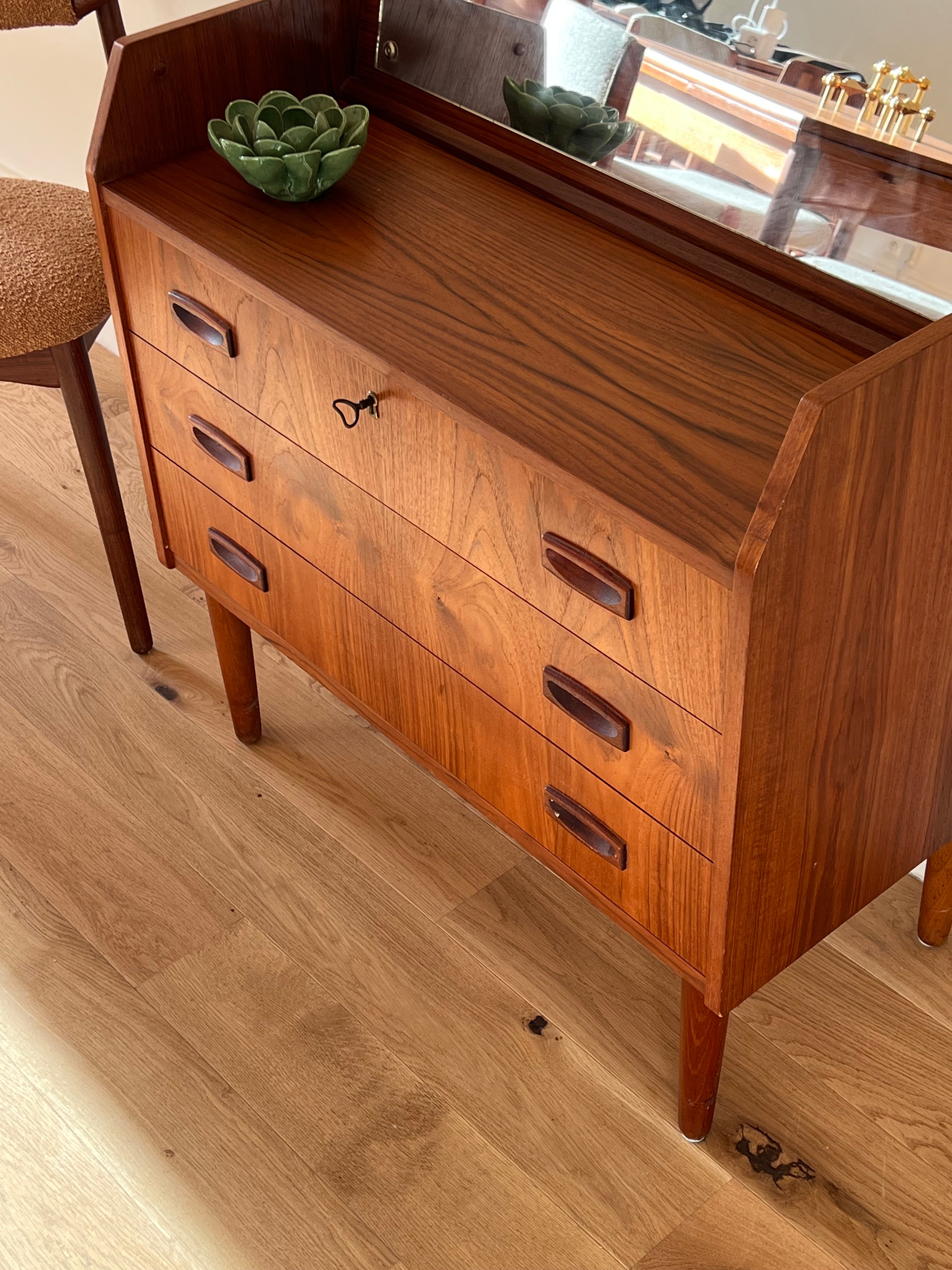 Coiffeuse scandinave vintage « Mathilde»