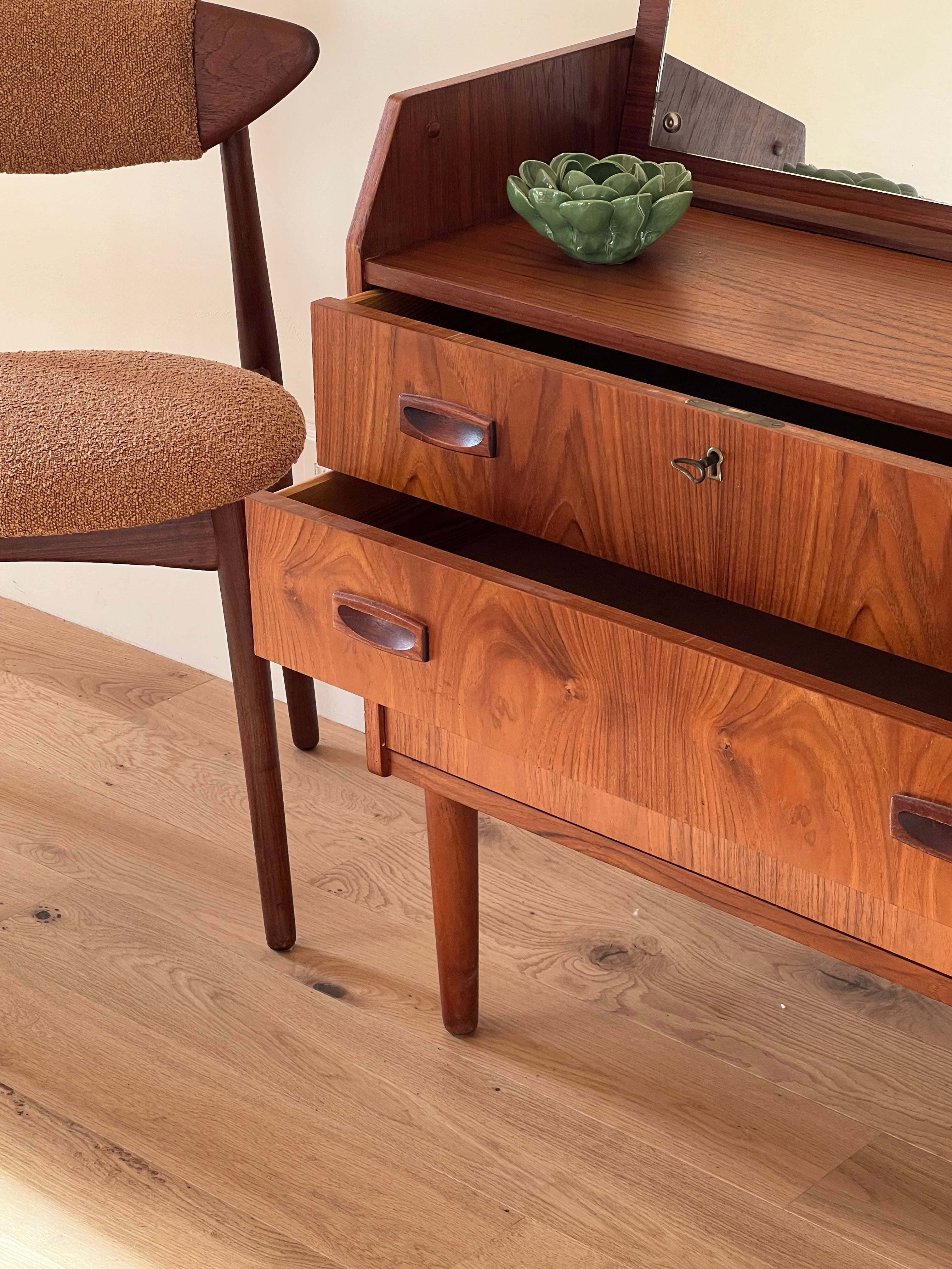 Coiffeuse scandinave vintage « Mathilde»