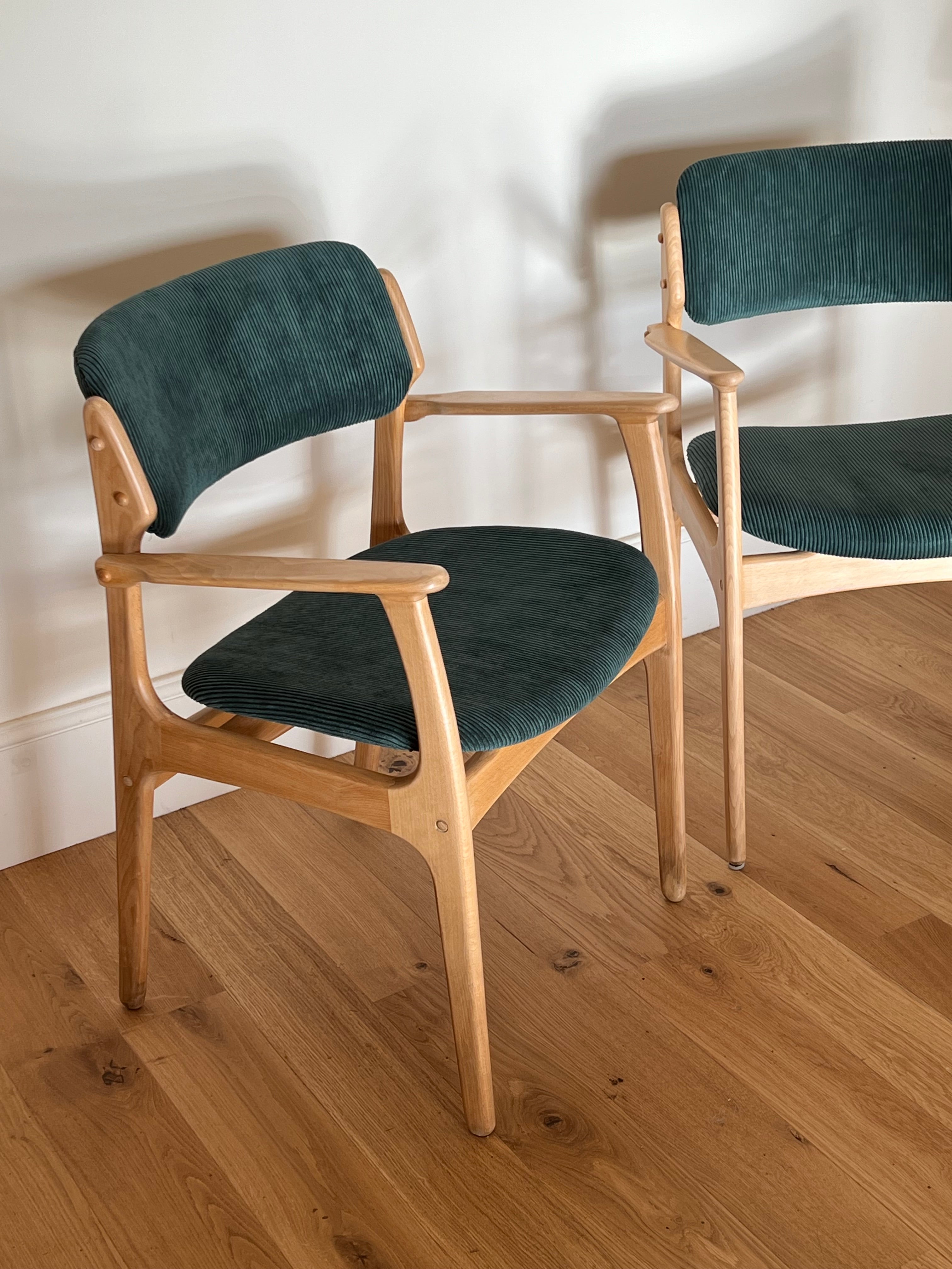 Fauteuil danois vintage “Modèle 50” – Erik Buch pour O.D. Møbler, années 60 (4 disponibles)