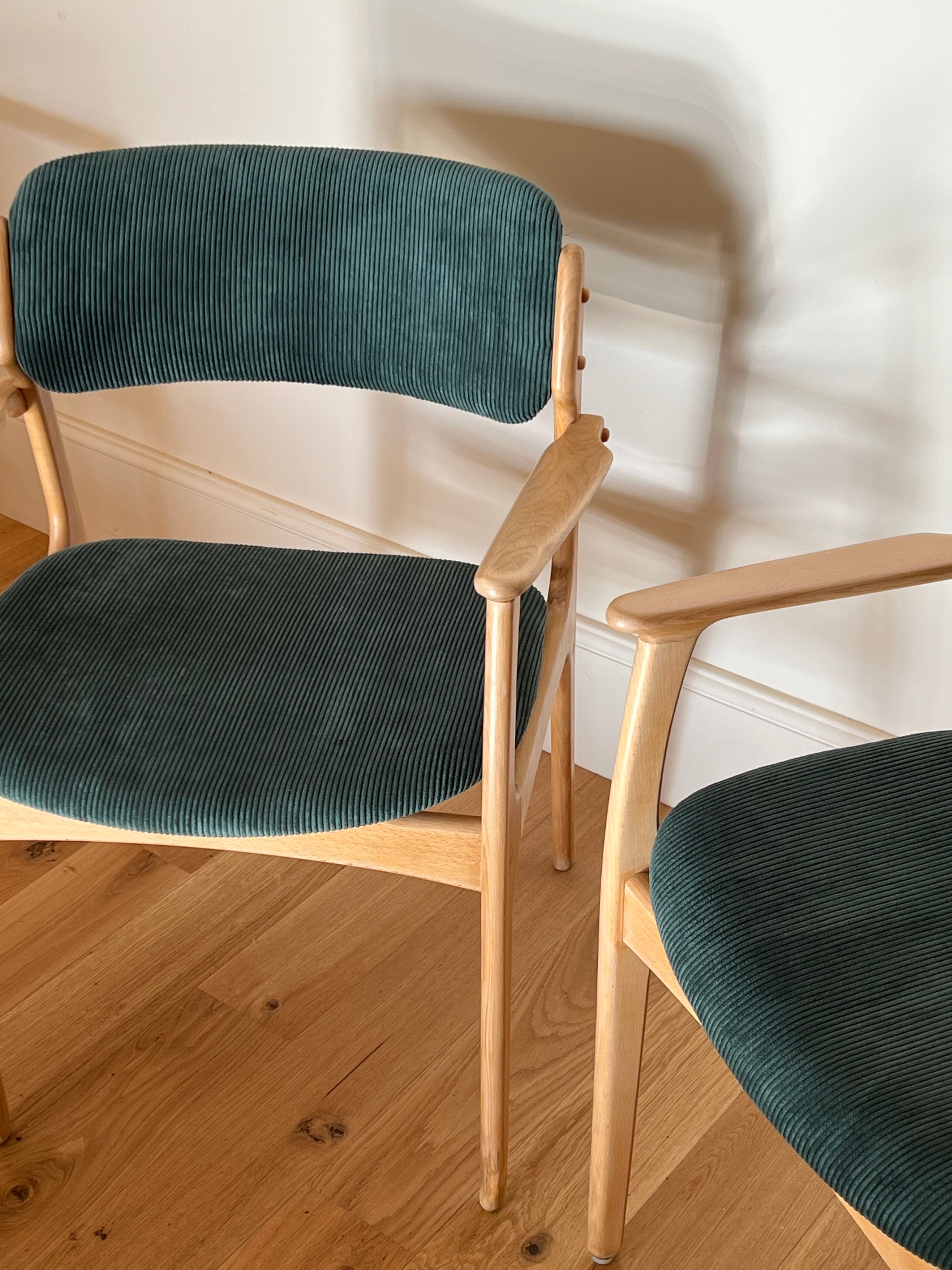 Fauteuil danois vintage “Modèle 50” – Erik Buch pour O.D. Møbler, années 60 (4 disponibles)