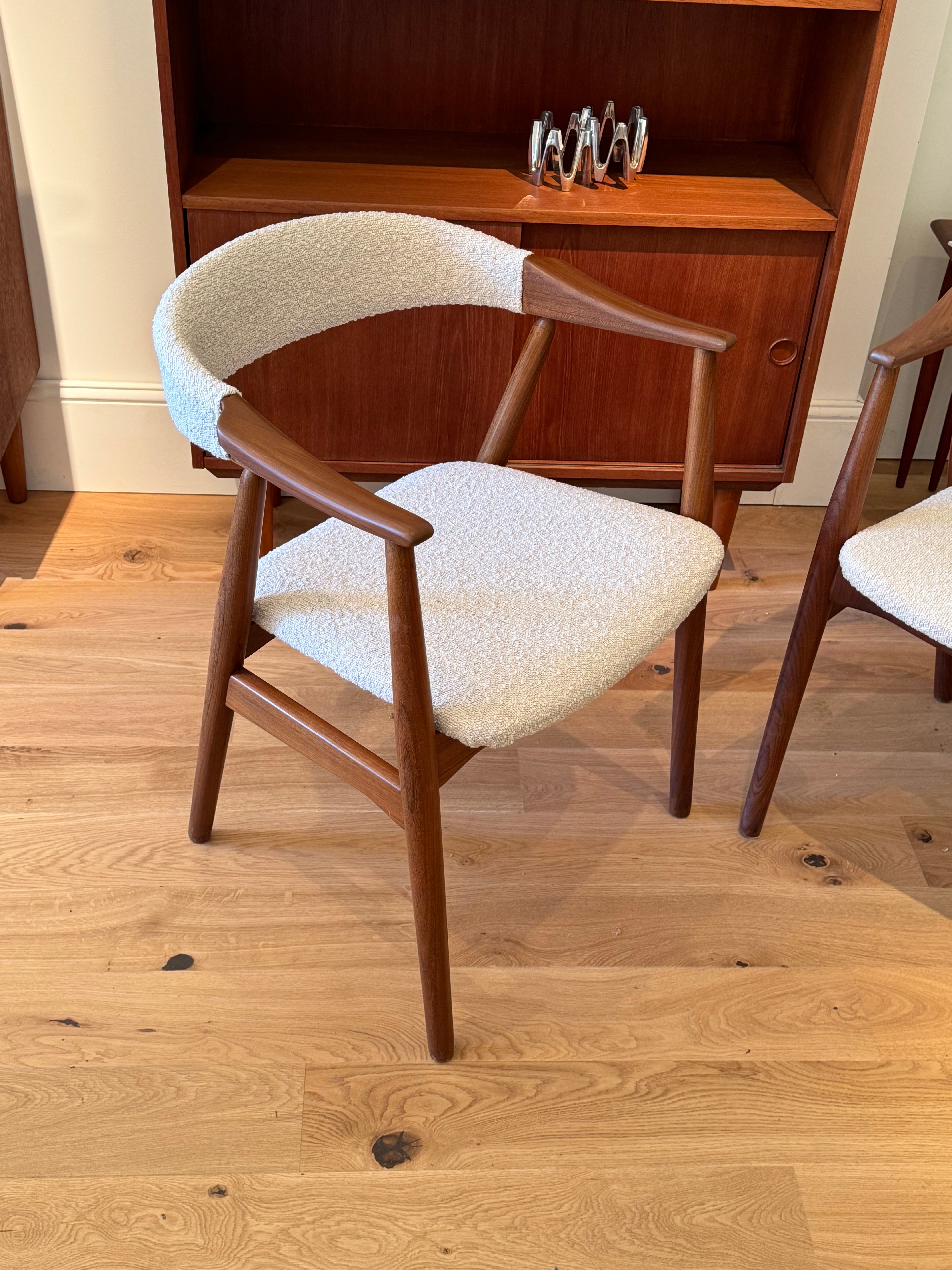 Fauteuil Scandinave vintage modèle 213 par Thomas Harlev pour Farstrup