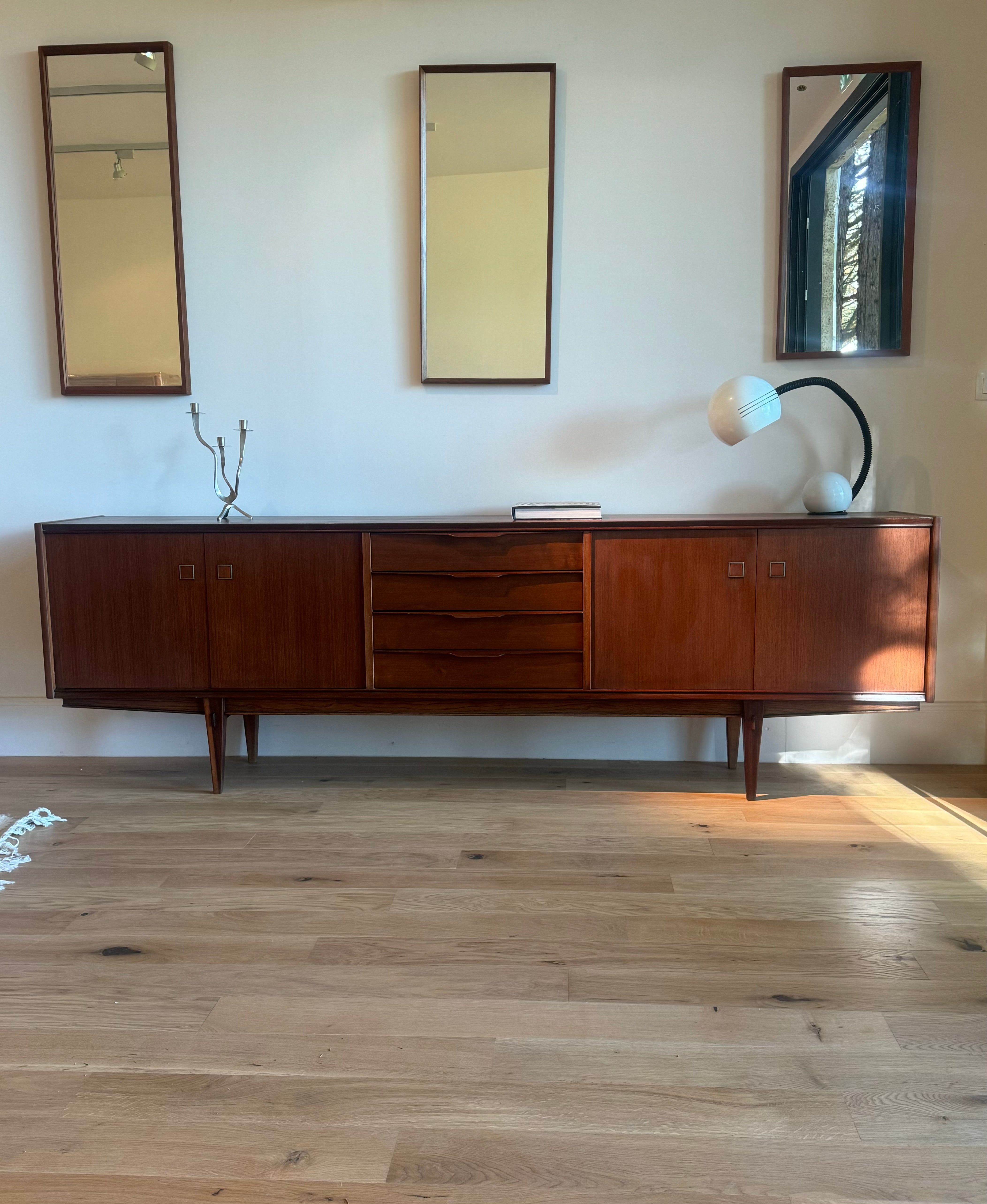 Enfilade scandinave vintage en teck années 1960 "Smilla"