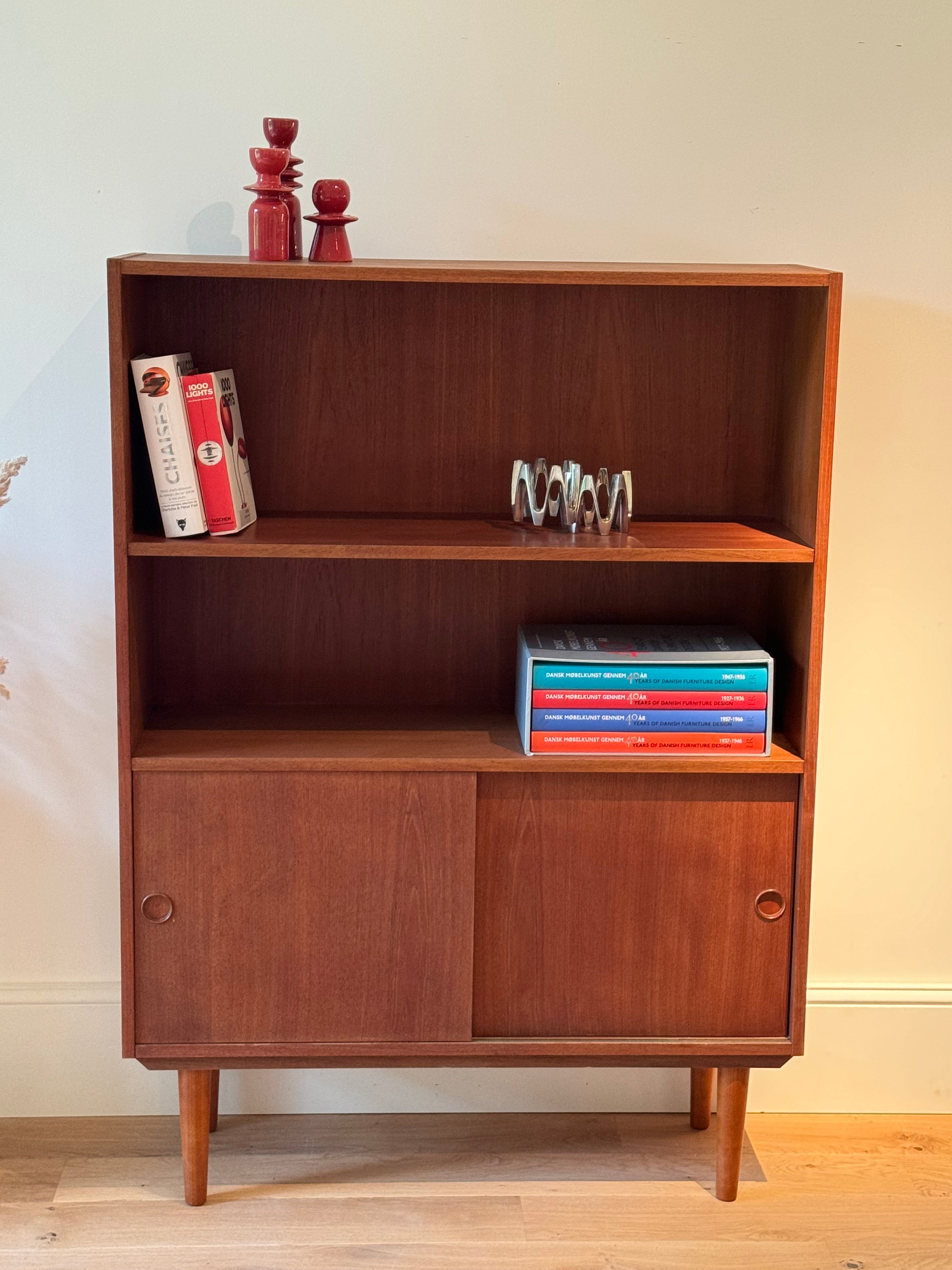 Bibliothèque scandinave vintage « Athena » en teck