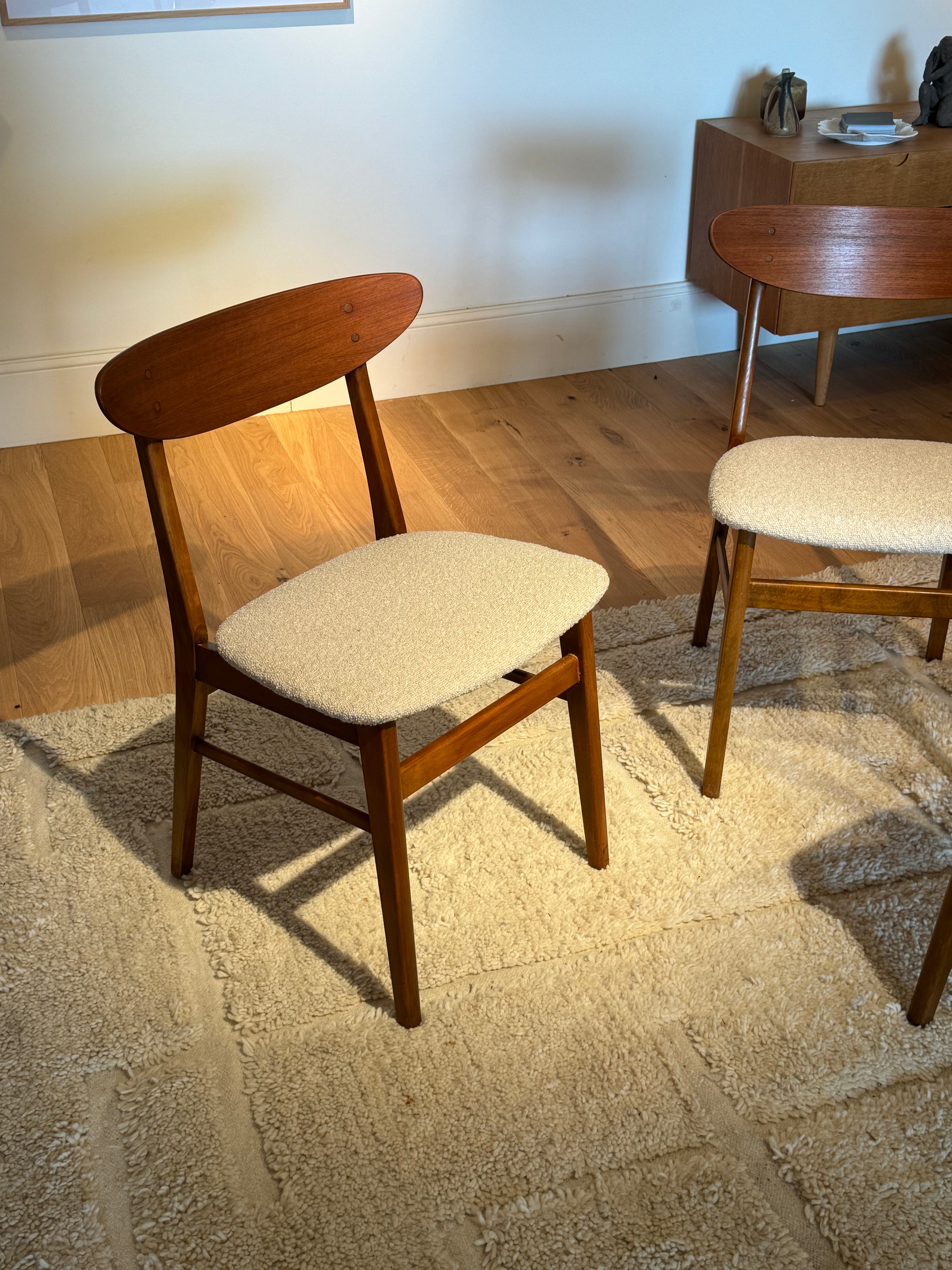 chaise scandinave vintage Farstrup 210 "Alma"