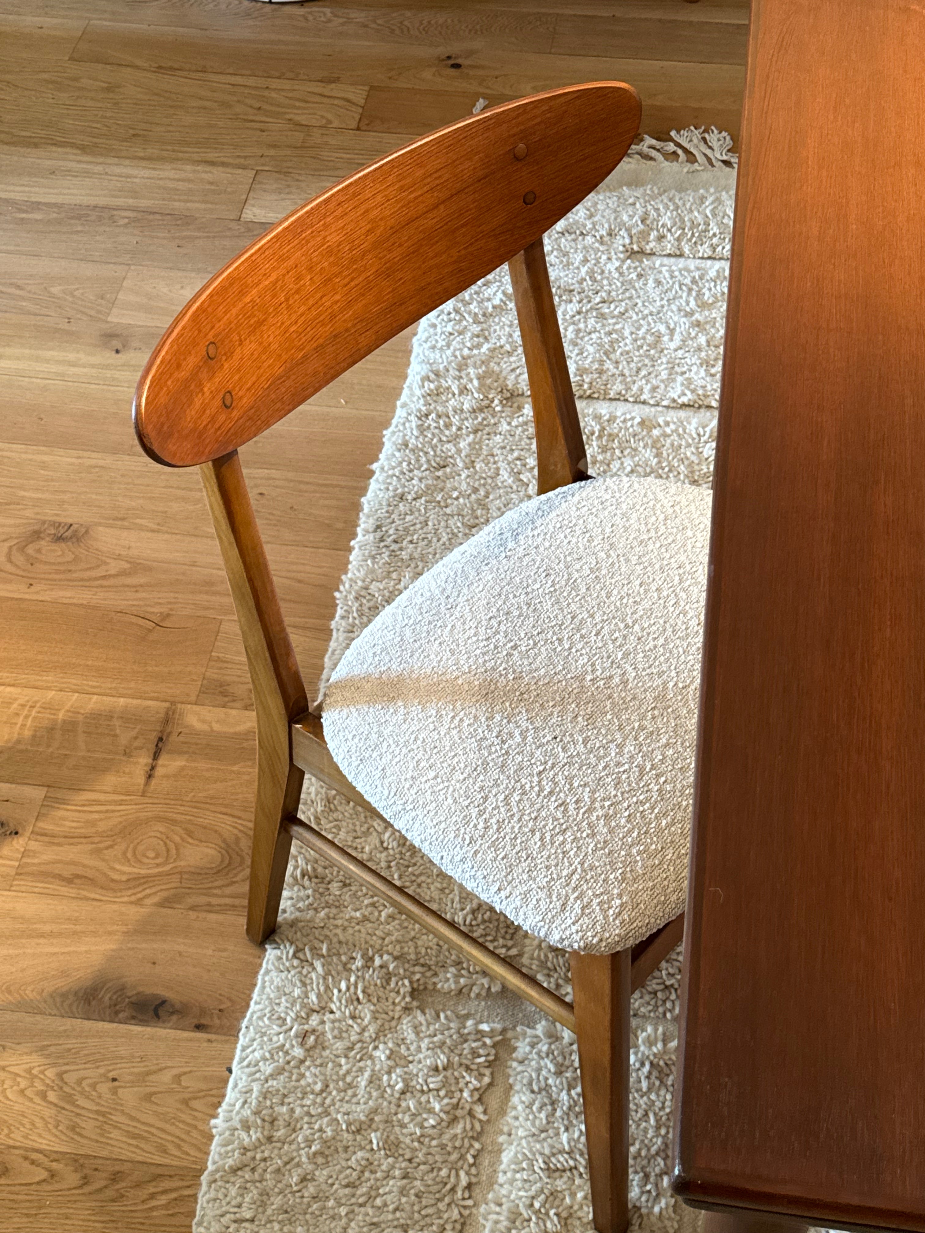 chaise scandinave vintage Farstrup 210 "Alma"