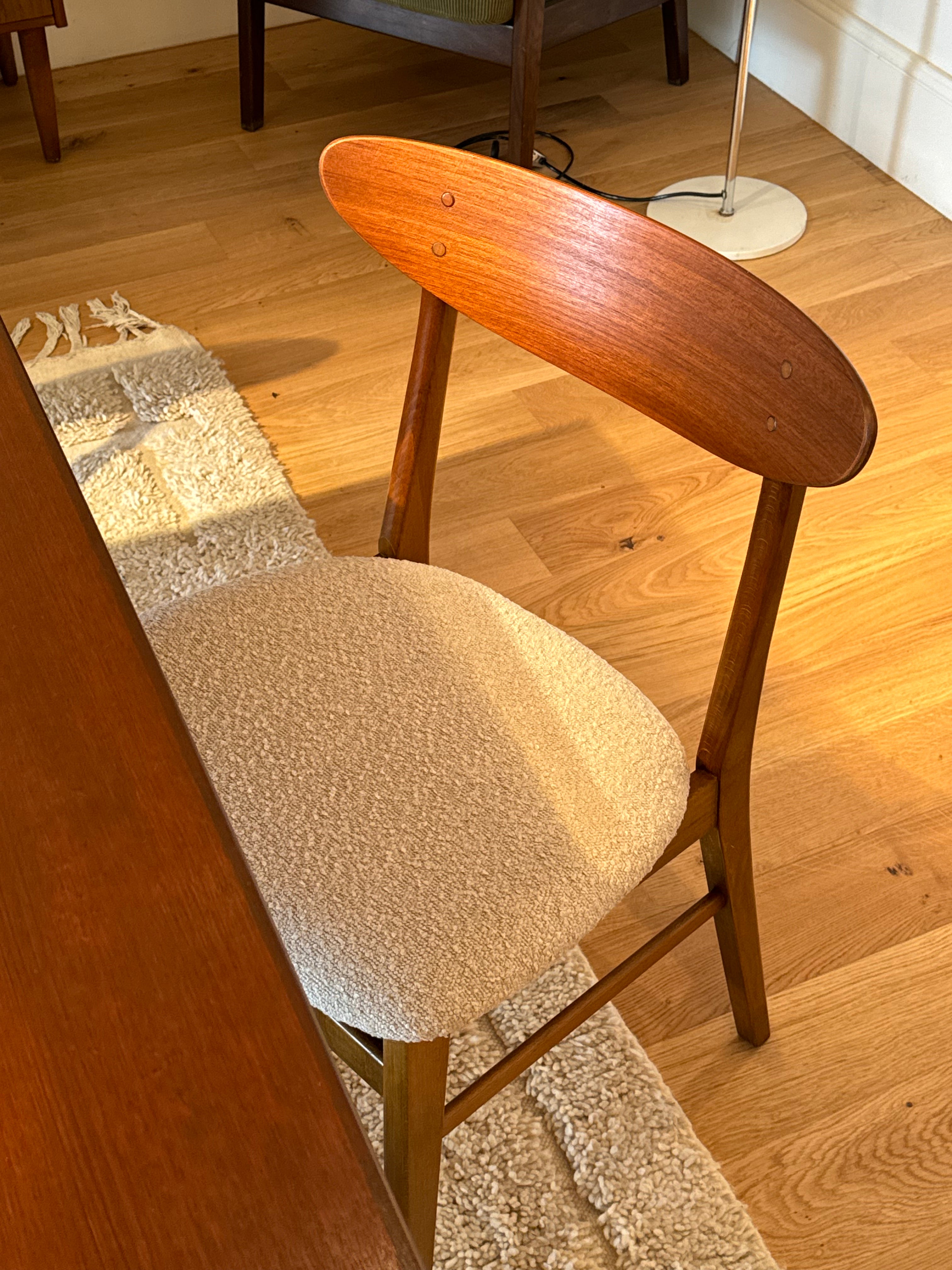 chaise scandinave vintage Farstrup 210 "Alma"