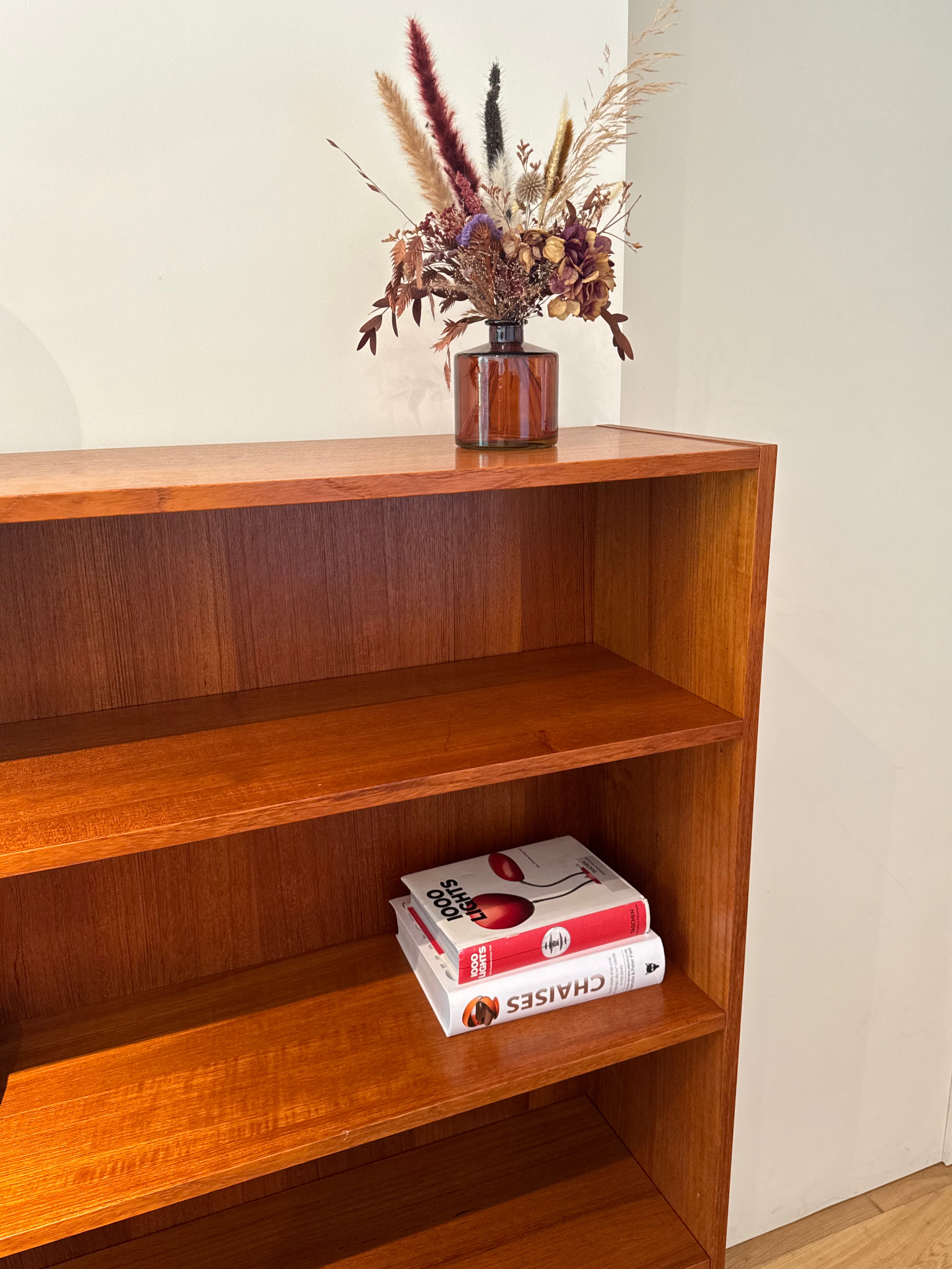 Bibliothèque scandinave vintage en teck « Liv »