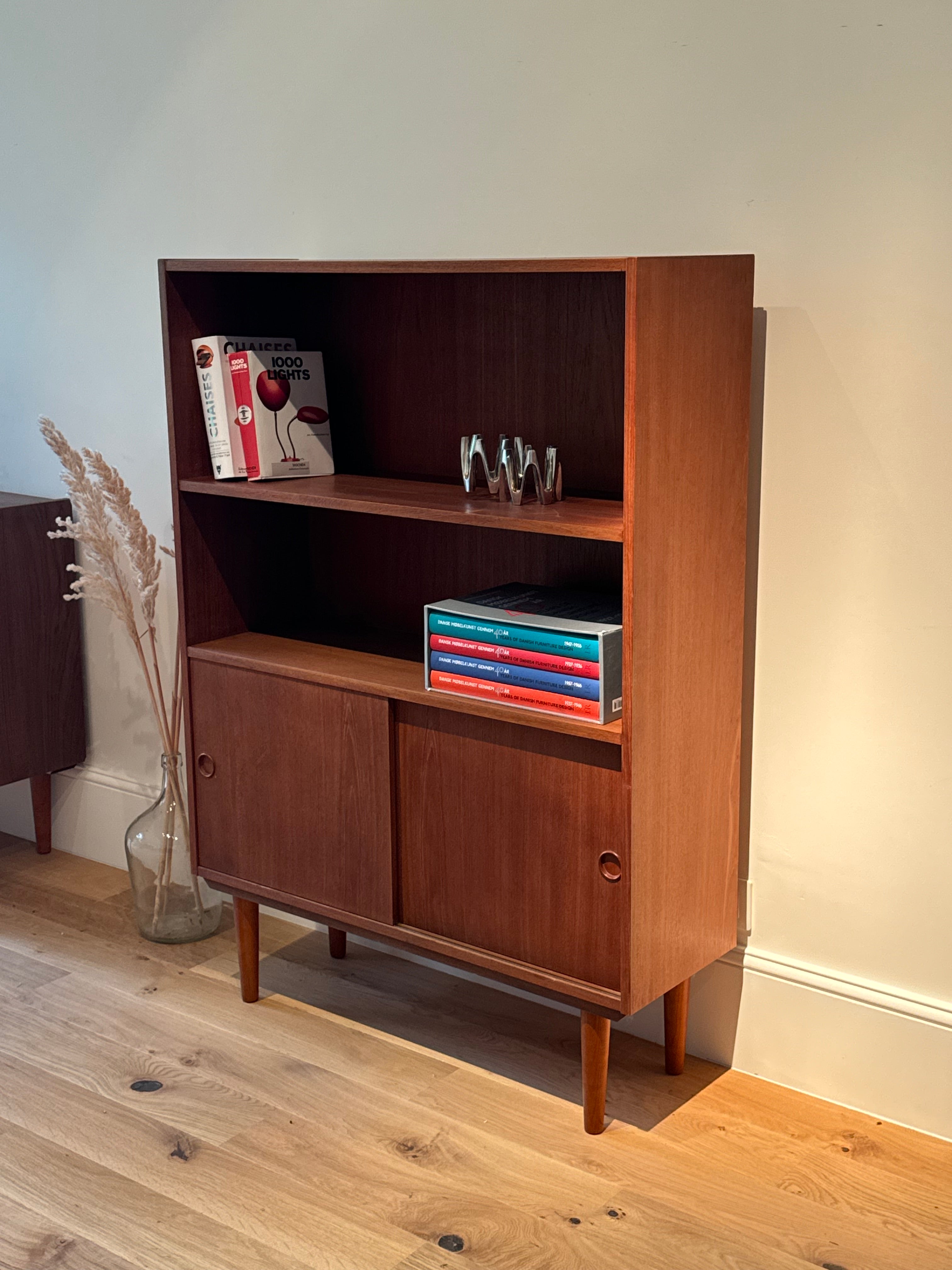 Bibliothèque scandinave vintage « Athena » en teck