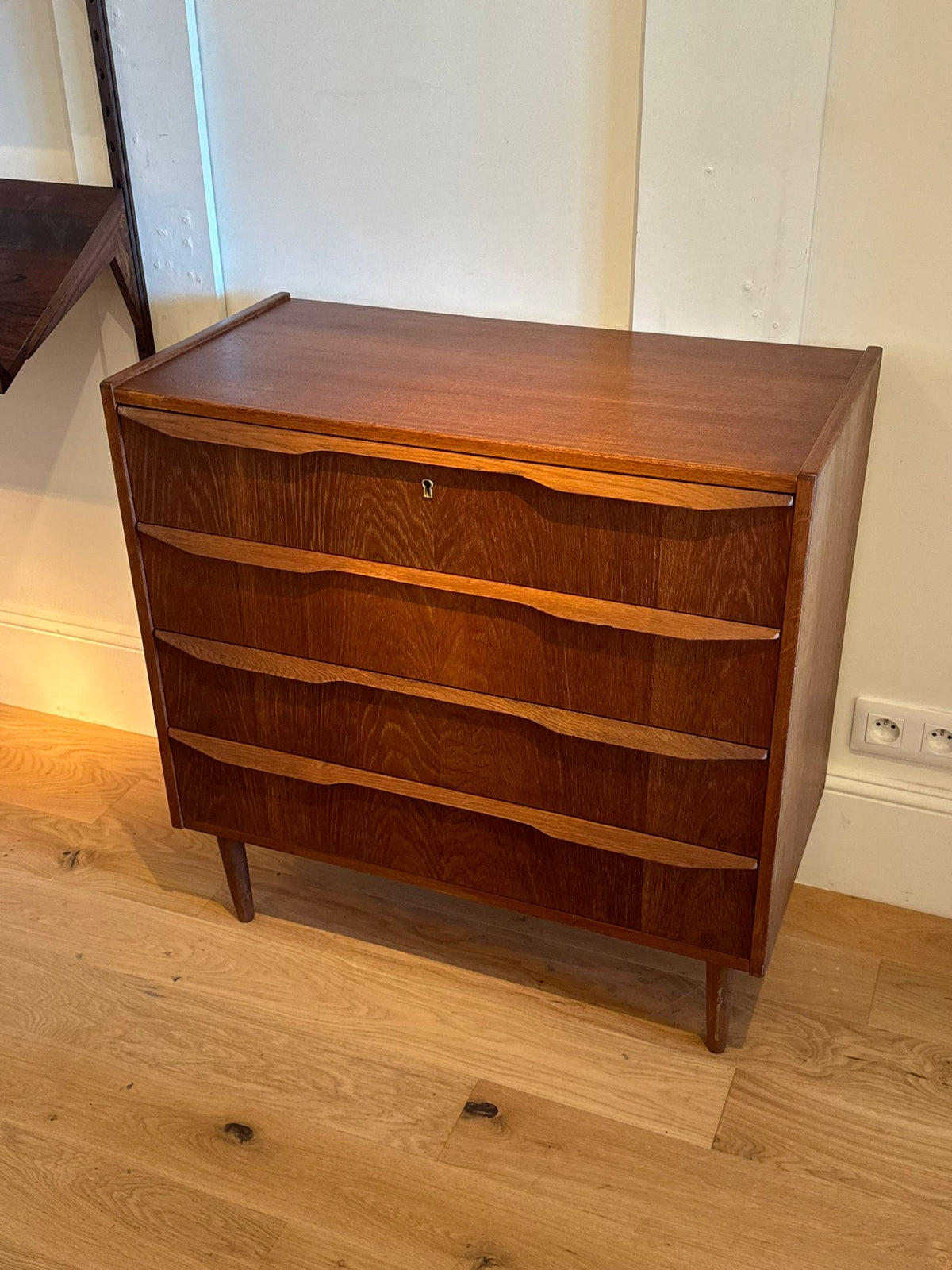 Commode scandinave vintage en teck "Carl"