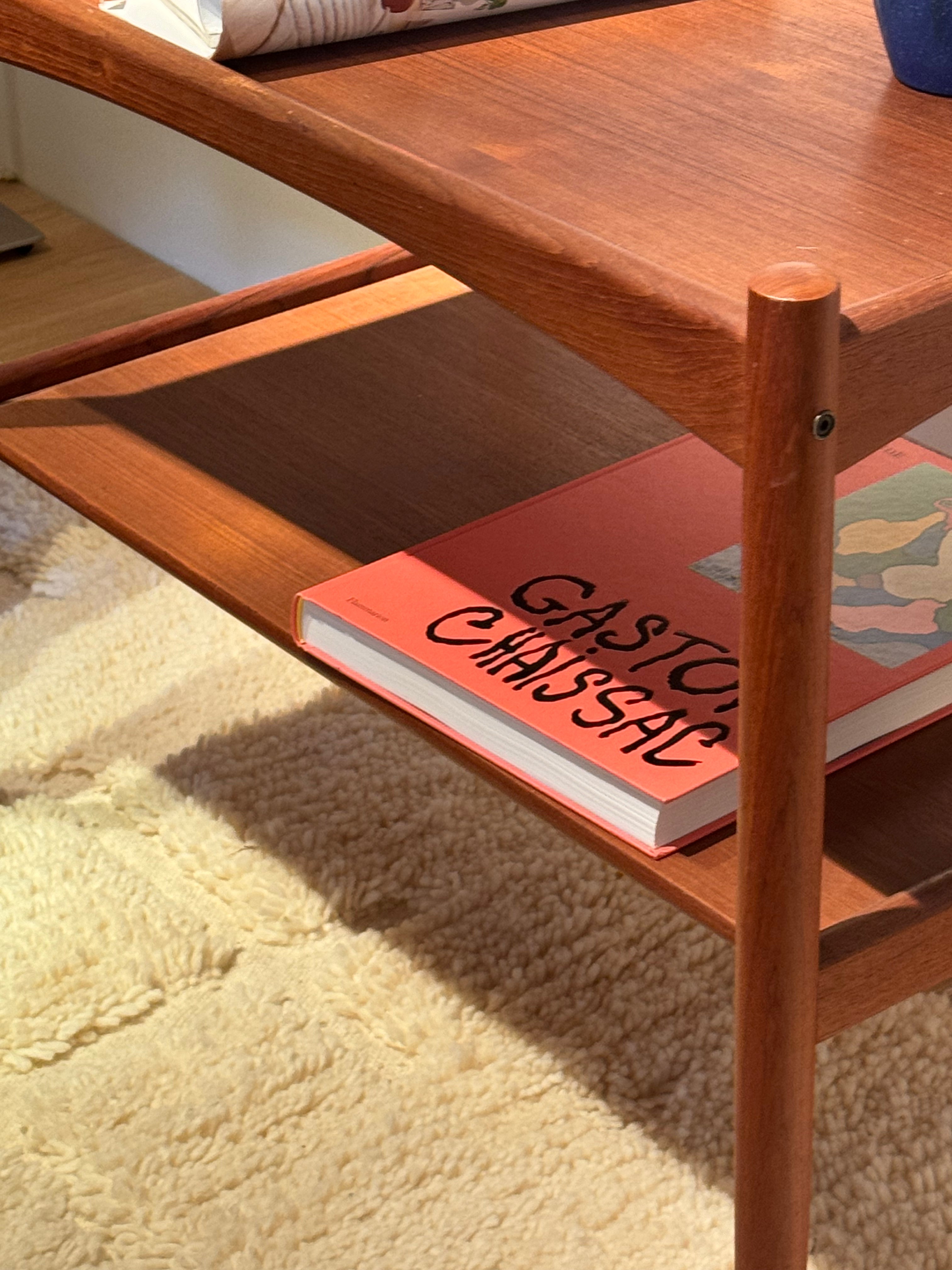 Table basse d'appoint scandinave en teck des années 1960 "Tina"
